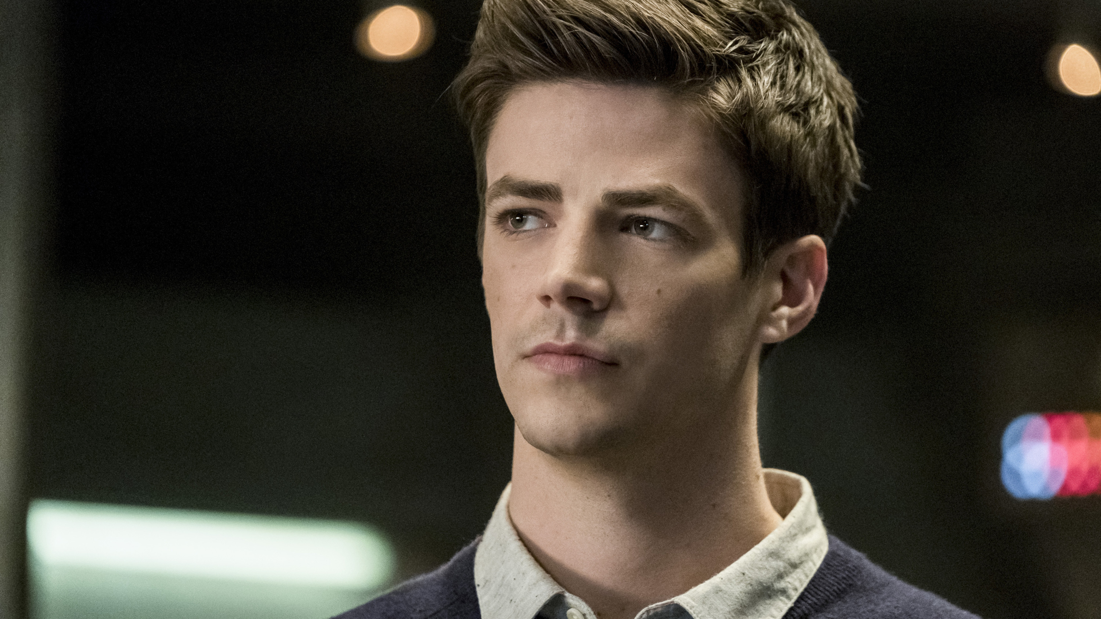 Grant Gustin, The Flash, 4K wallpapers, 3840x2160 4K Desktop