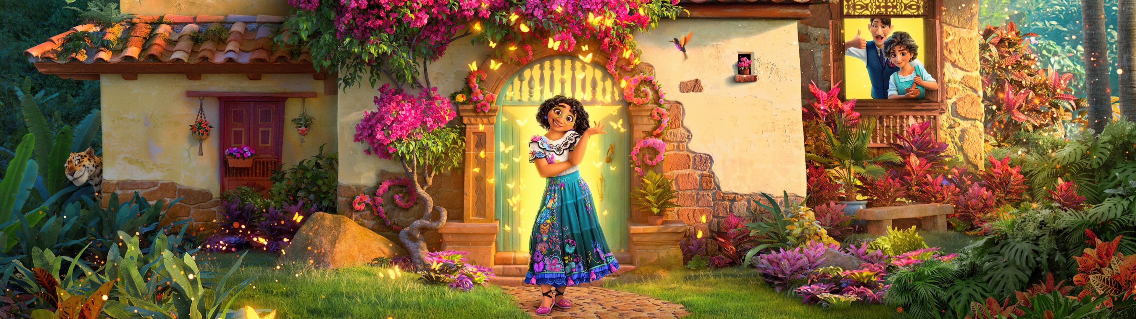 Mirabel Madrigal, Animation, Encanto, Wallpapers, 3840x1080 Dual Screen Desktop