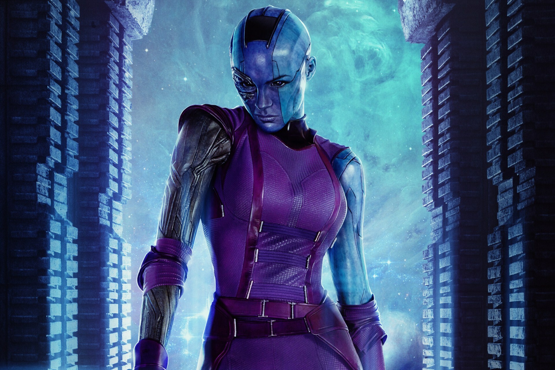 Guardians of the Galaxy, Marvel sequel, Nebula's story, Marvel cosmic wallpaper, 1920x1280 HD Desktop