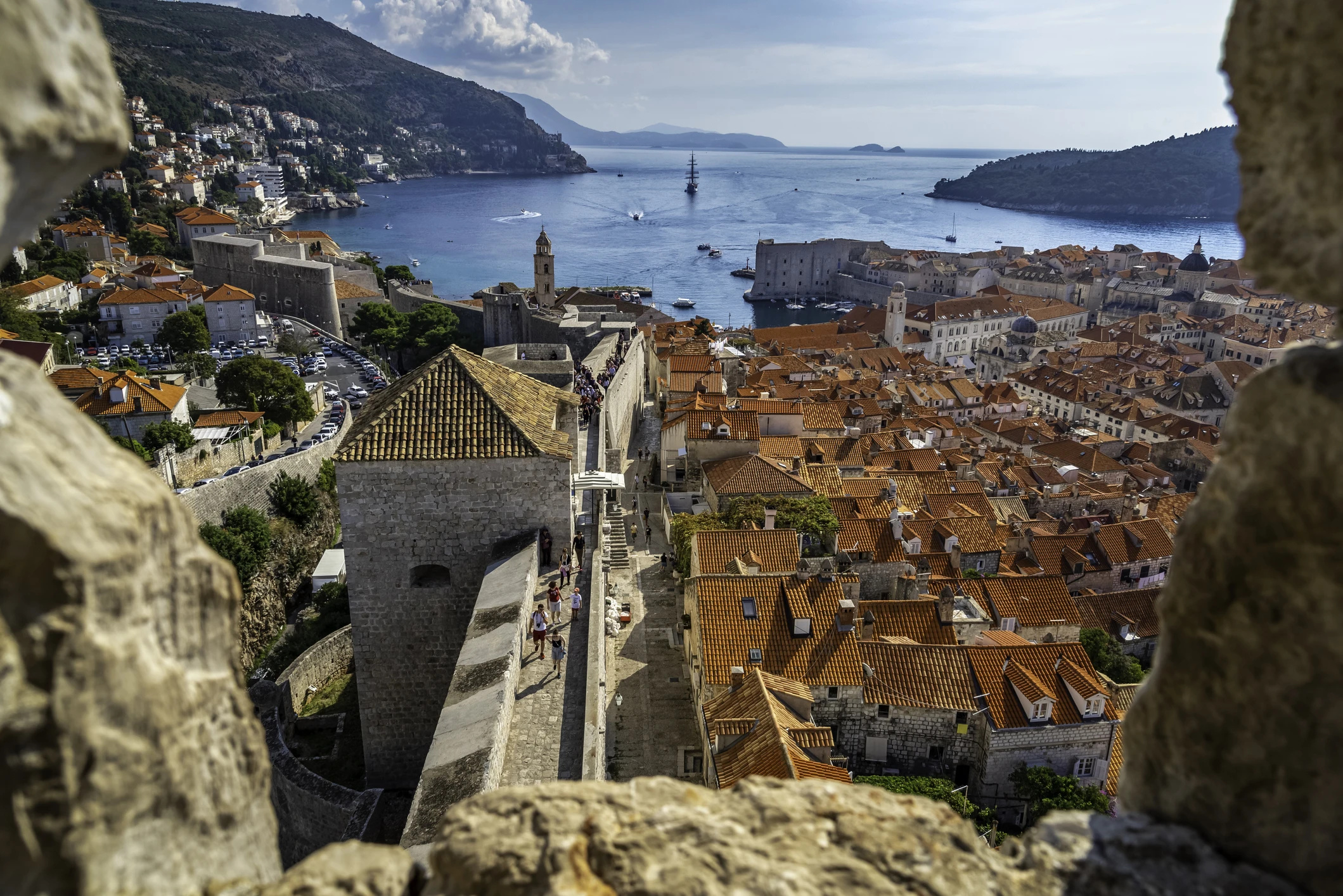 Ancient City Walls, Dubrovnik, 48 hours, Croatia, 2120x1420 HD Desktop