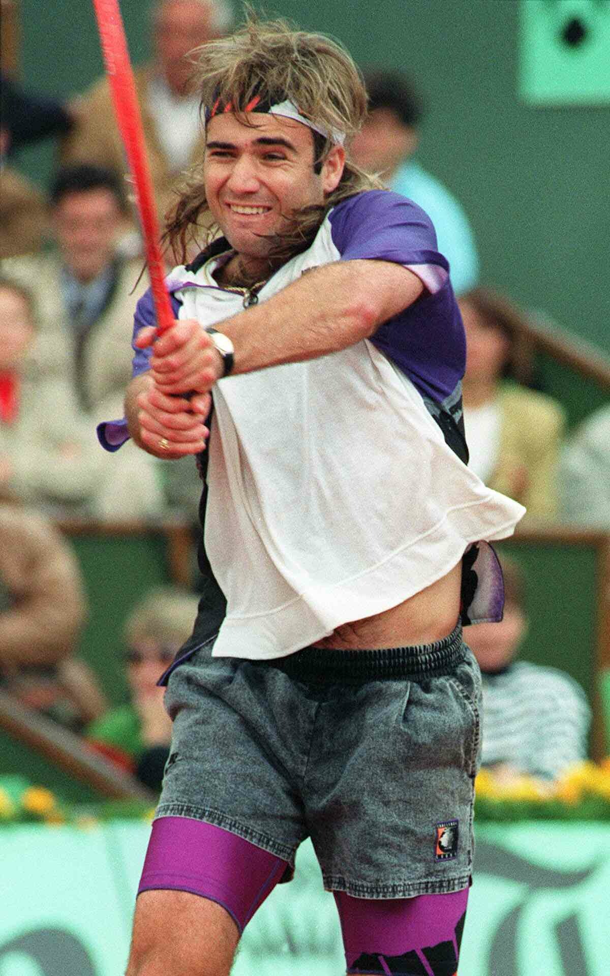 Andre Agassi fashion, Bold style, Fashion icon, Timeless elegance, 1200x1920 HD Phone