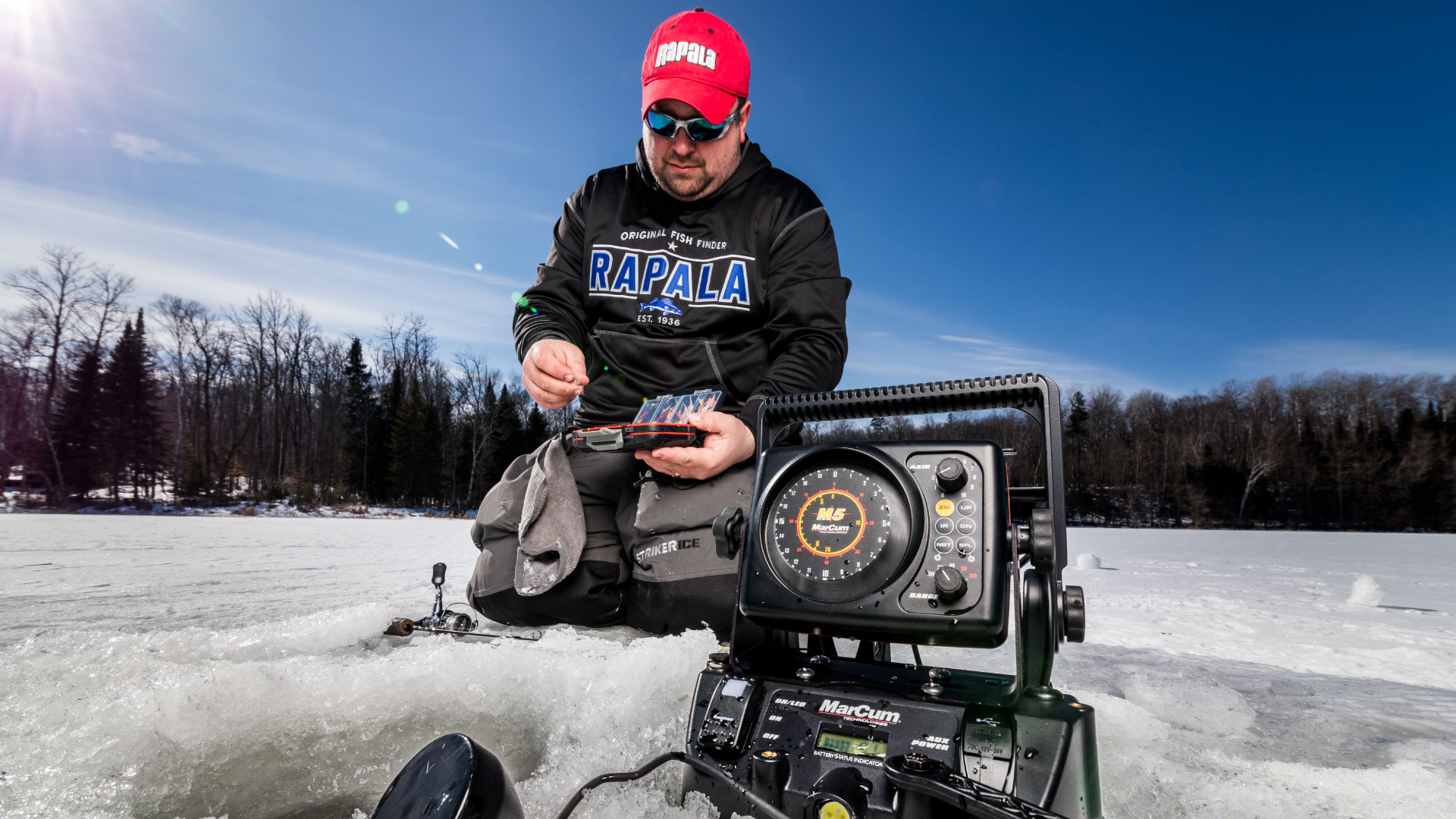 Ice Fishing, Frozen lakes, Fishing techniques, Winter sport, 1920x1080 Full HD Desktop