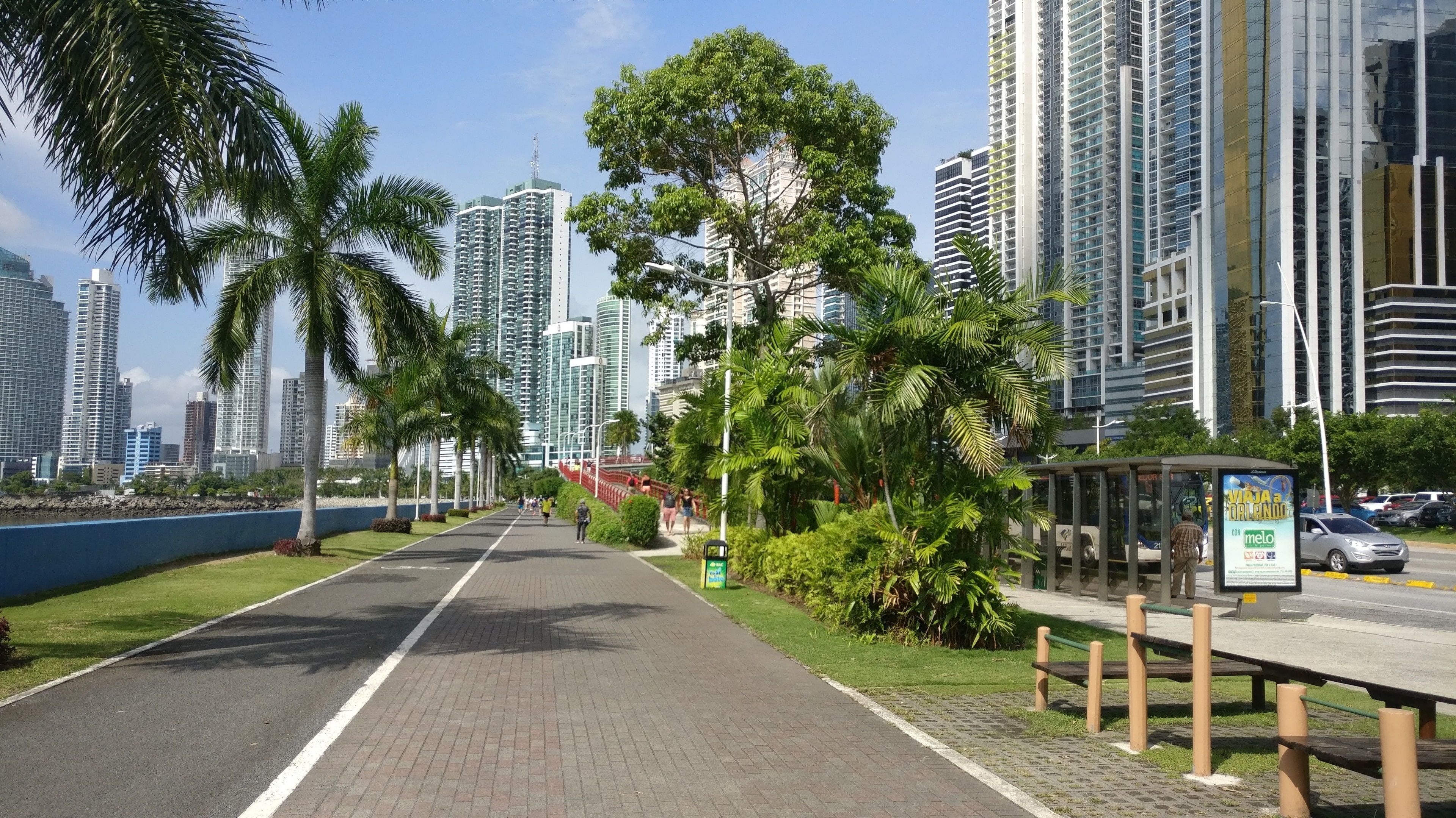 Avenida Balboa, Panama City Wallpaper, 3840x2160 4K Desktop