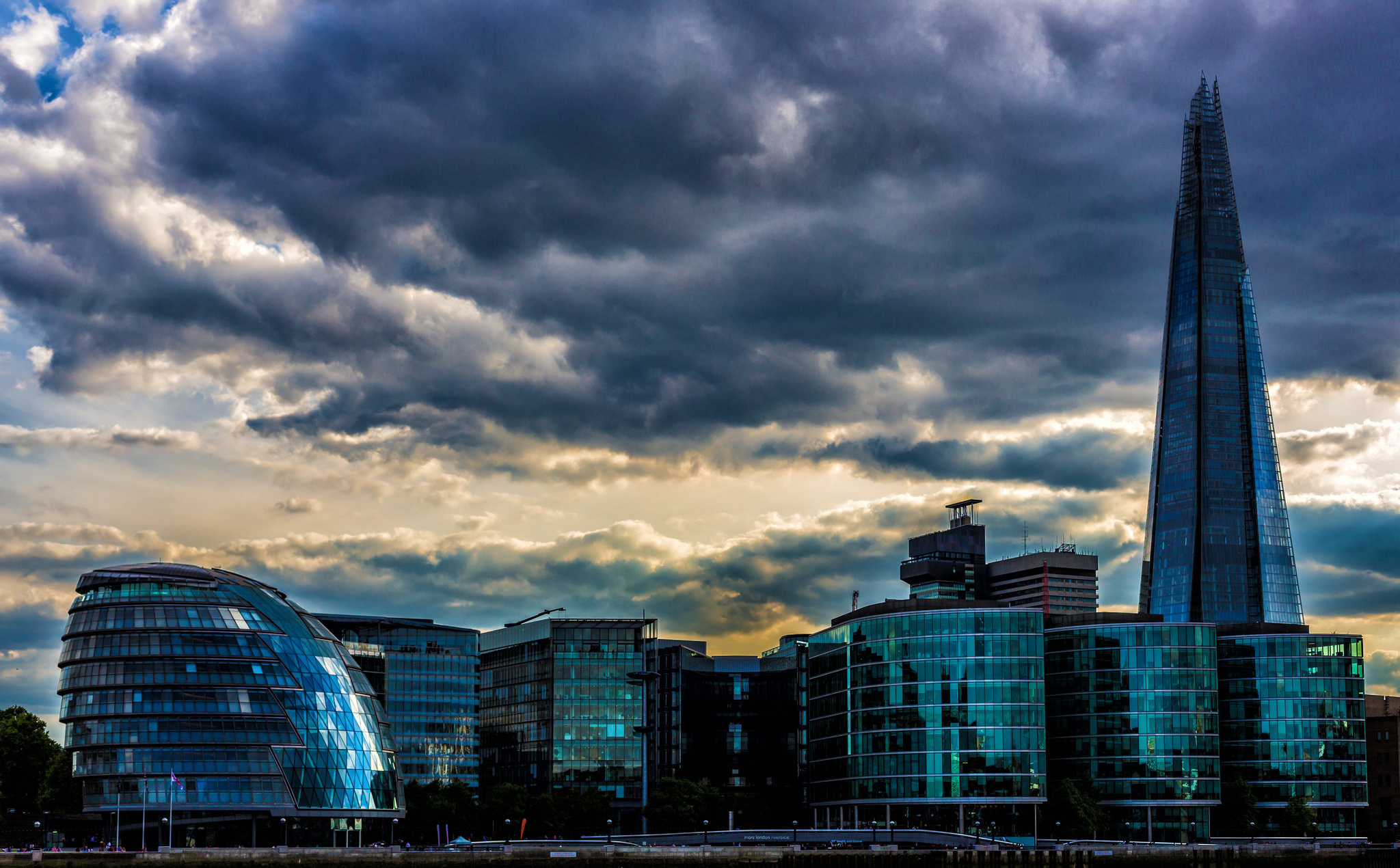 The Shard, London city, England, Thousand wonders, 2050x1270 HD Desktop