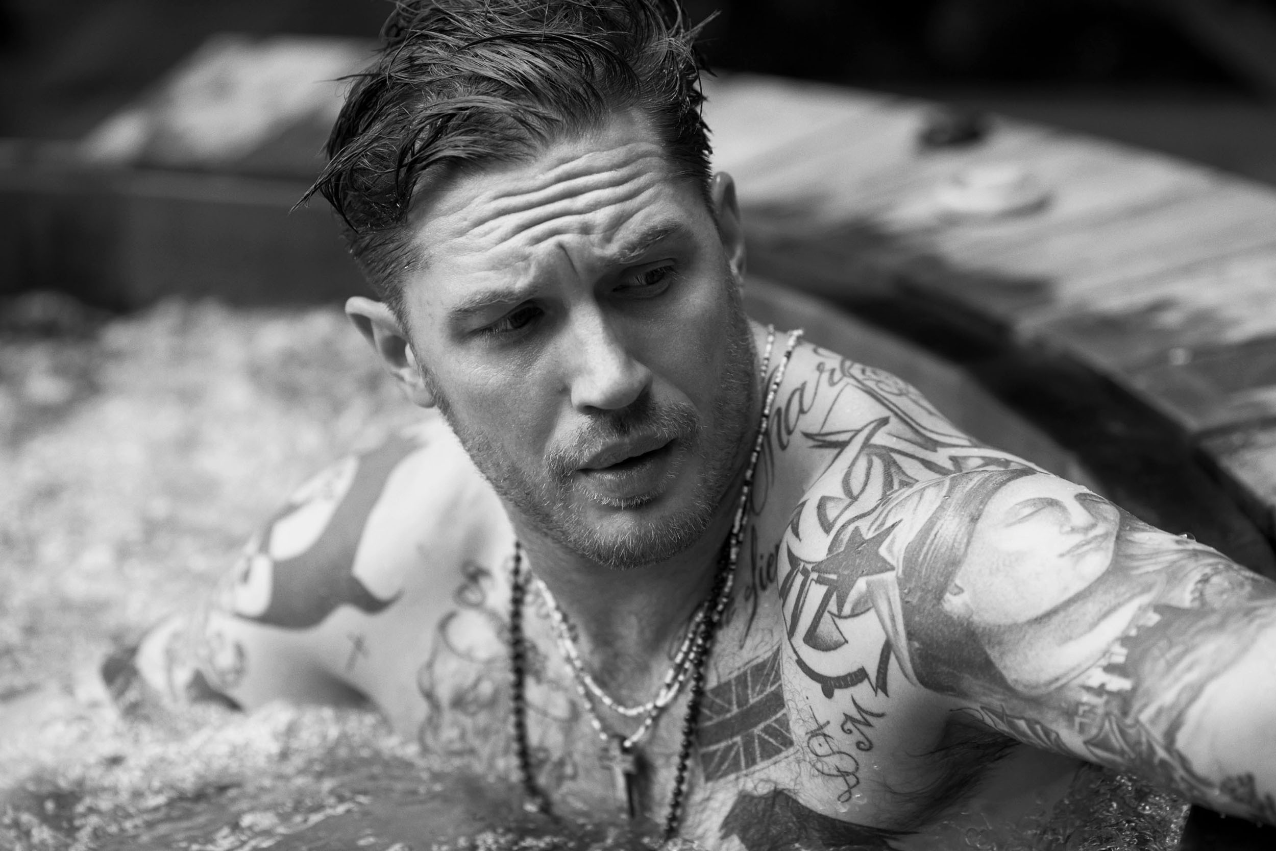 Tom Hardy, Movies, Celebrities, 4K wallpapers, 2500x1670 HD Desktop