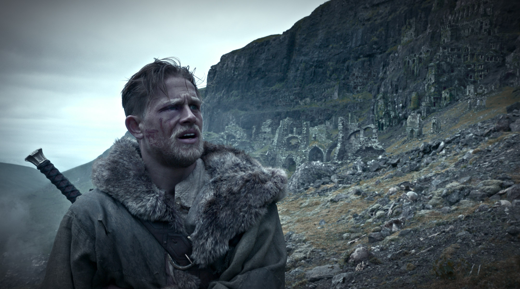 King Arthur: Legend of the Sword, Epic fantasy movie, Mythical Excalibur, Arthurian legend, 2160x1200 HD Desktop