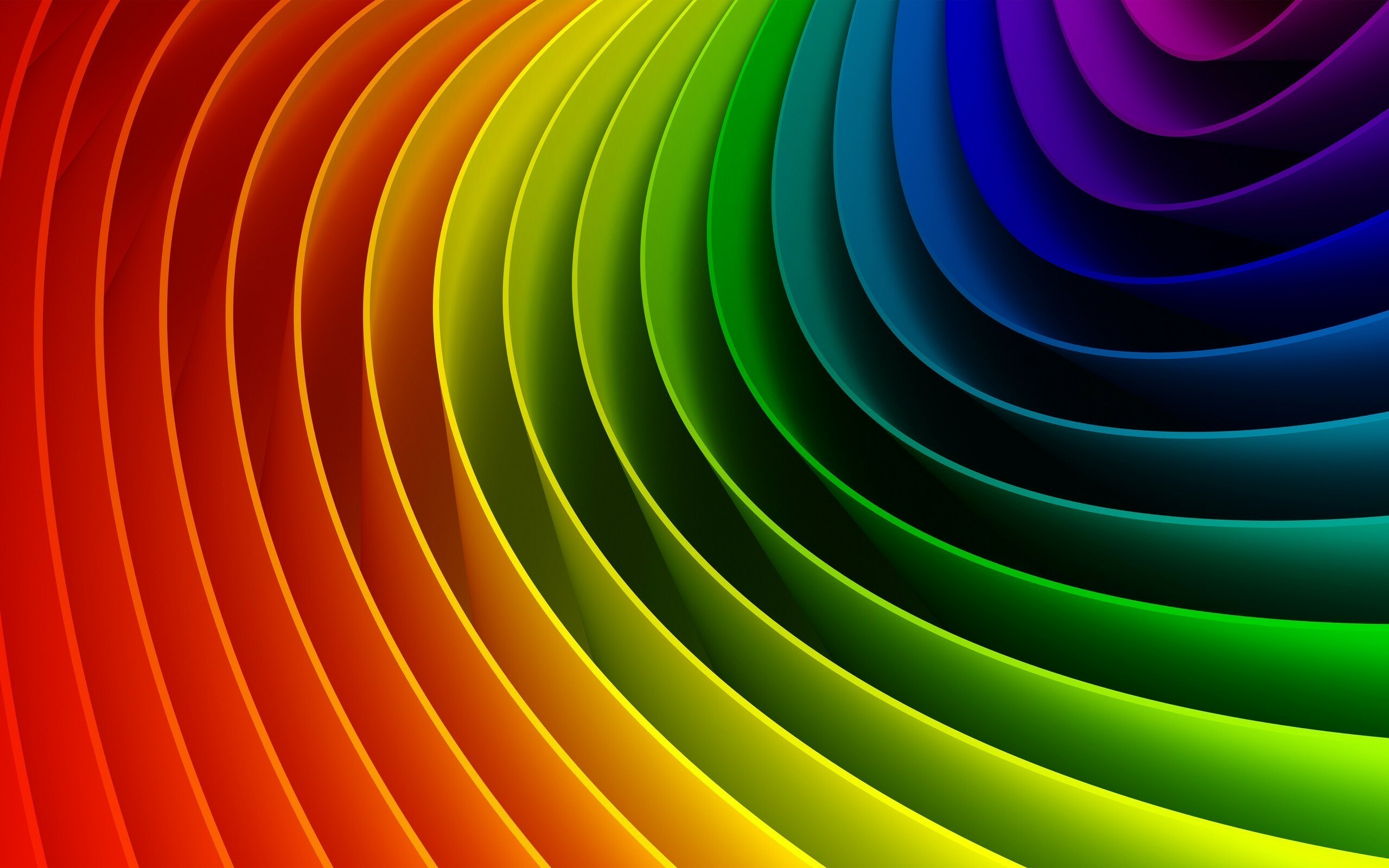 Background rainbow, Beautiful wallpaper, Colorful display, Mesmerizing hues, 2560x1600 HD Desktop