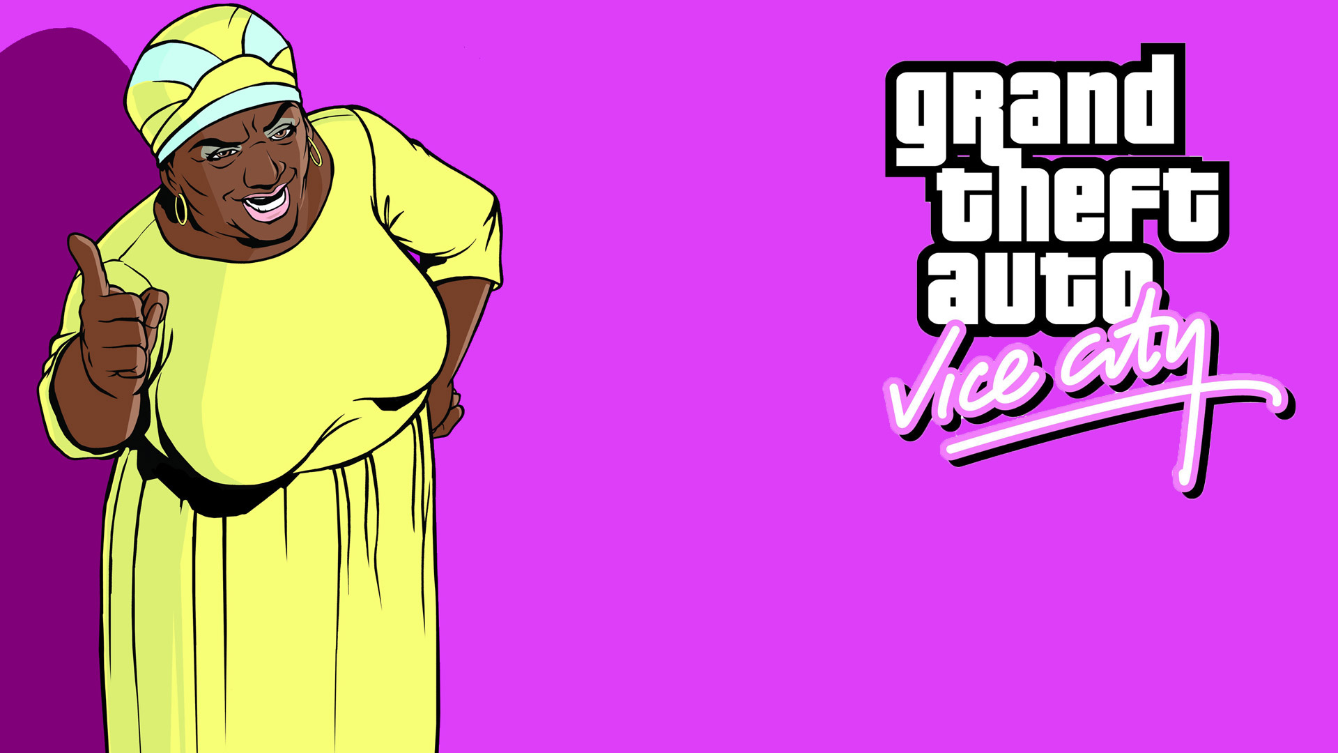 Auntie Poulet, GTA: Vice City Wallpaper, 1920x1080 Full HD Desktop