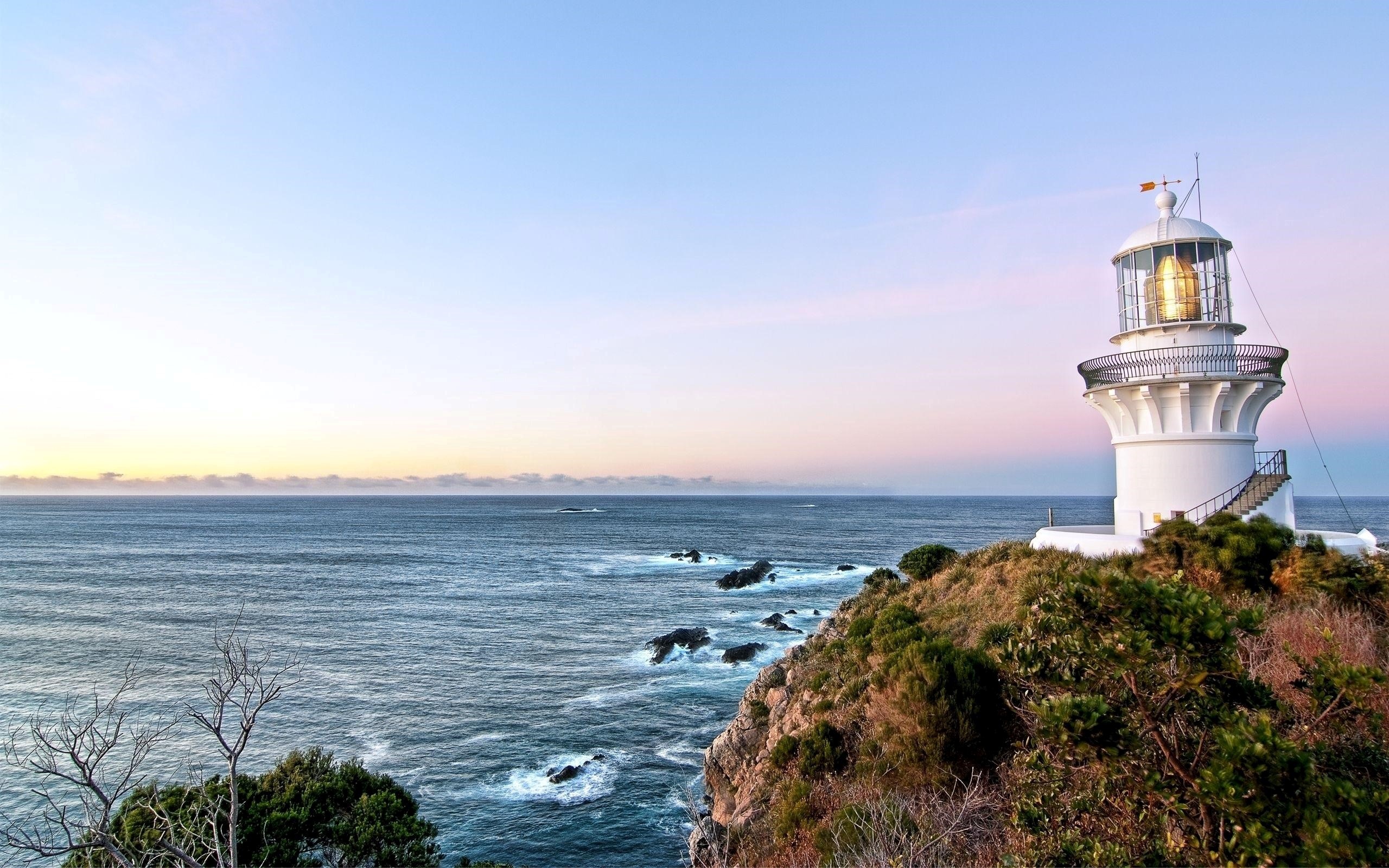 Sugarloaf Point, Lighthouses Wallpaper, 2560x1600 HD Desktop