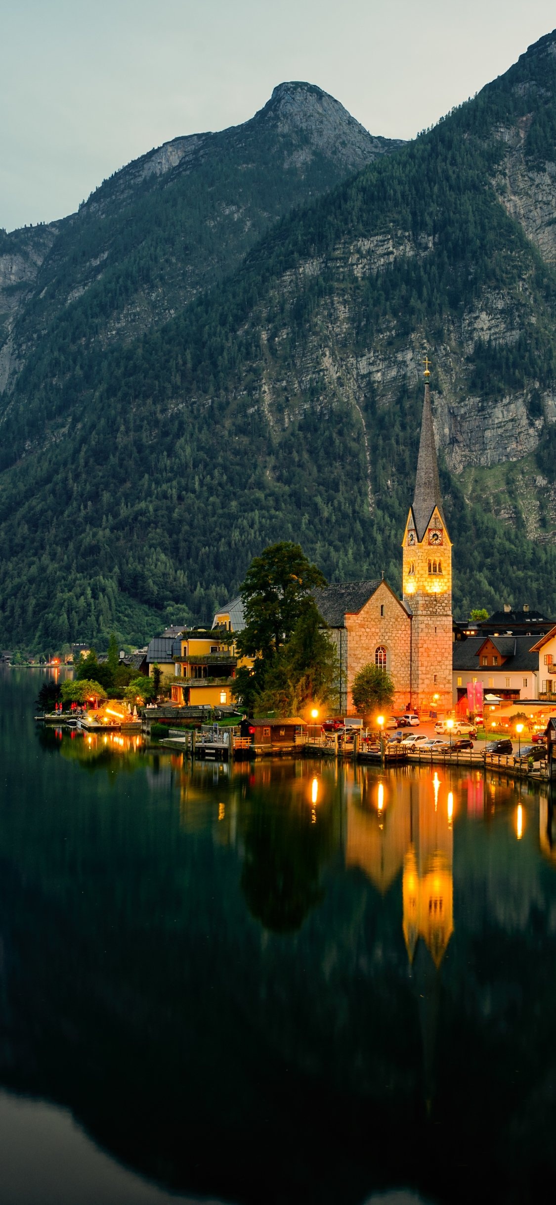 Austria, Man made, Hallstatt, 1130x2440 HD Phone