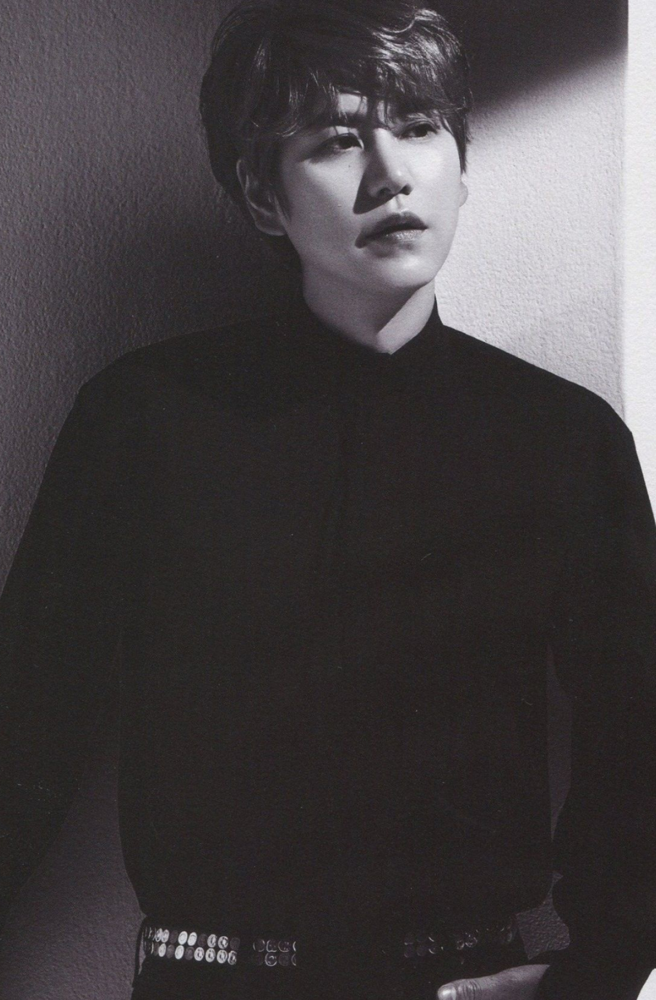 Kyuhyun, In black, Kyuhyun 128, 1350x2050 HD Phone