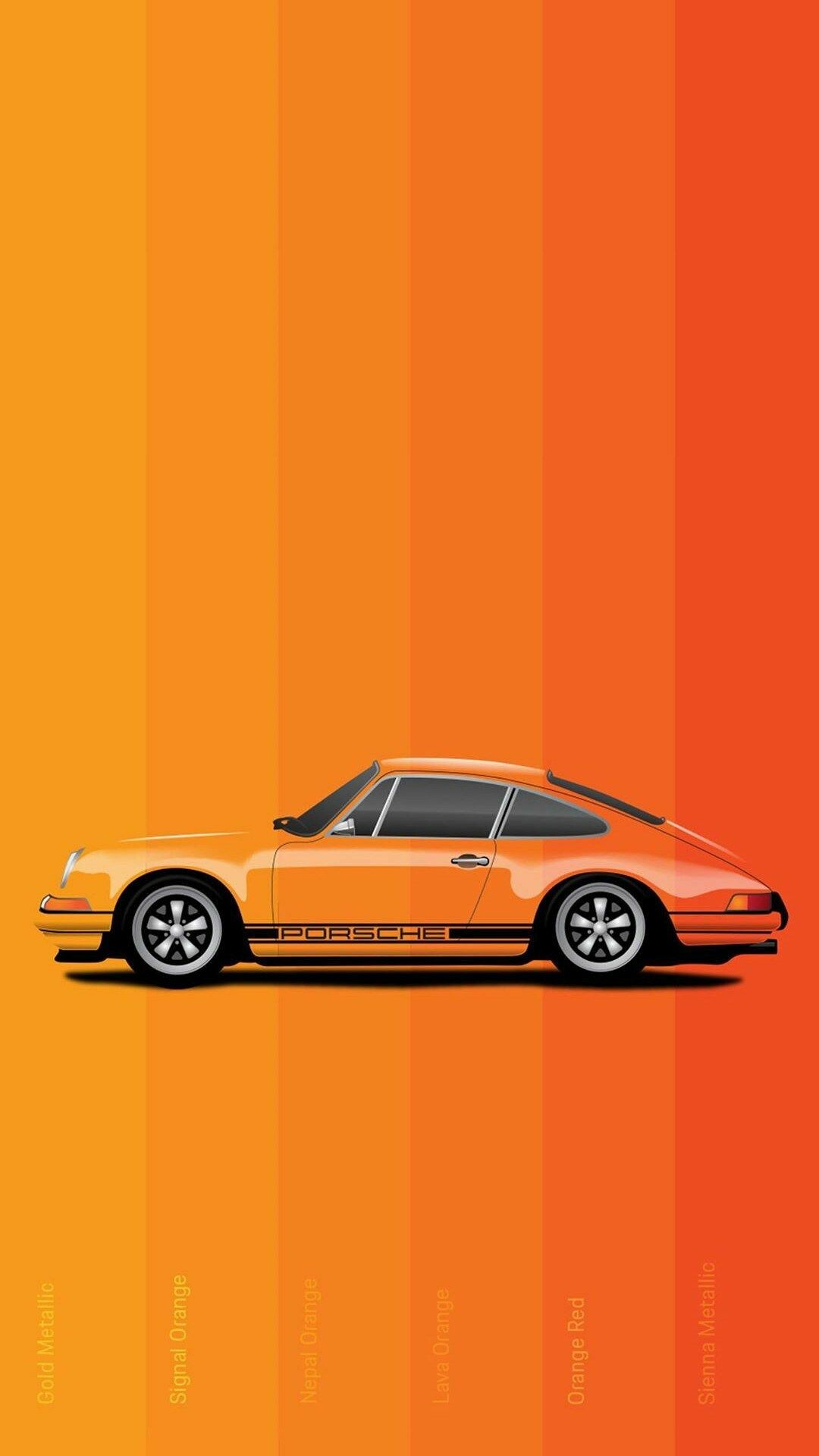 Porsche, Ultra HD 4K minimal mobile wallpapers, 1080x1920 Full HD Phone