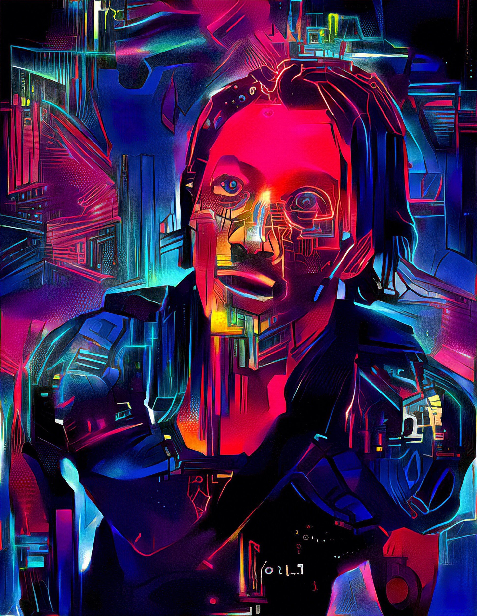 Will Yun Lee, Cyberpunk inspiration, Altered Carbon, Art ideas, 1950x2520 HD Phone