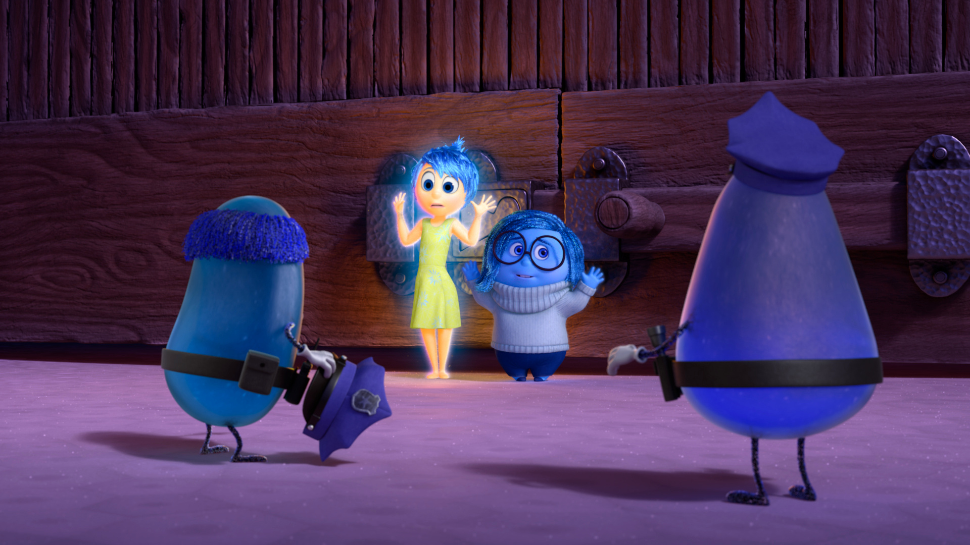 Inside Out, Joy, Sadness, Wallpaper Resolution, 1920x1080 Full HD Desktop