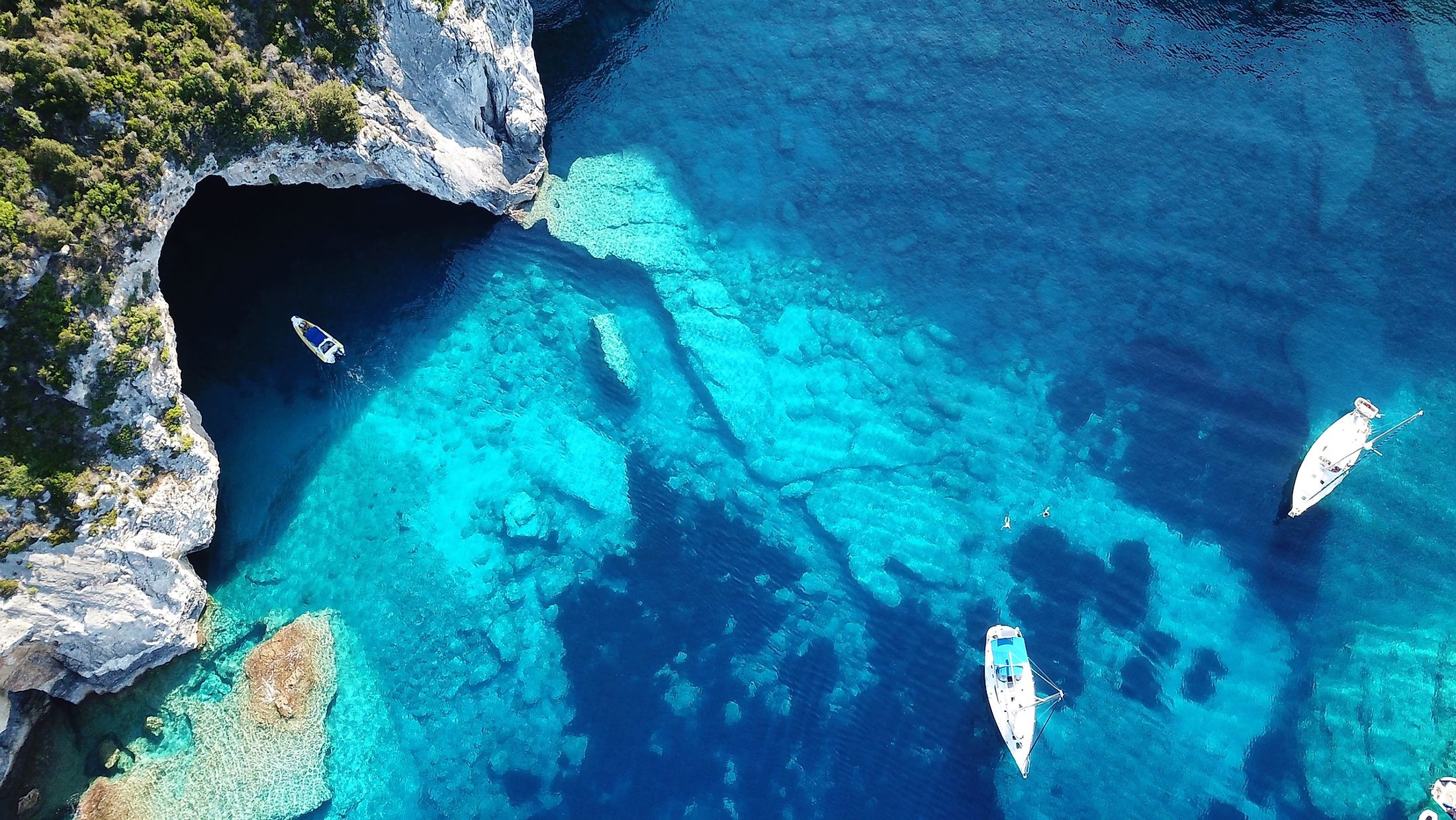 Caribbean Sea, WorldAtlas, 2200x1240 HD Desktop