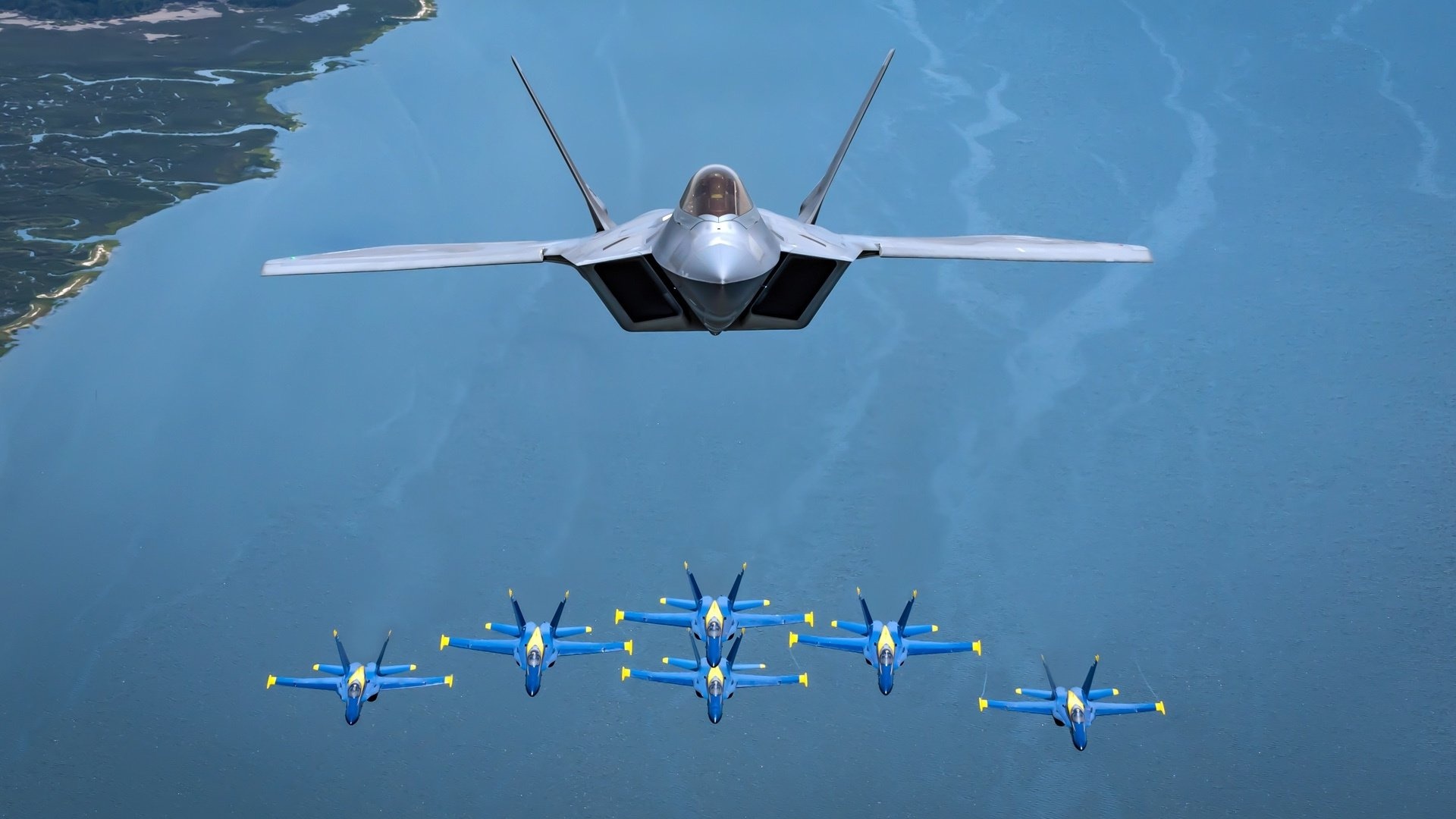 Lockheed Martin, F-22 Raptor, HD Wallpaper, 1920x1080 Full HD Desktop