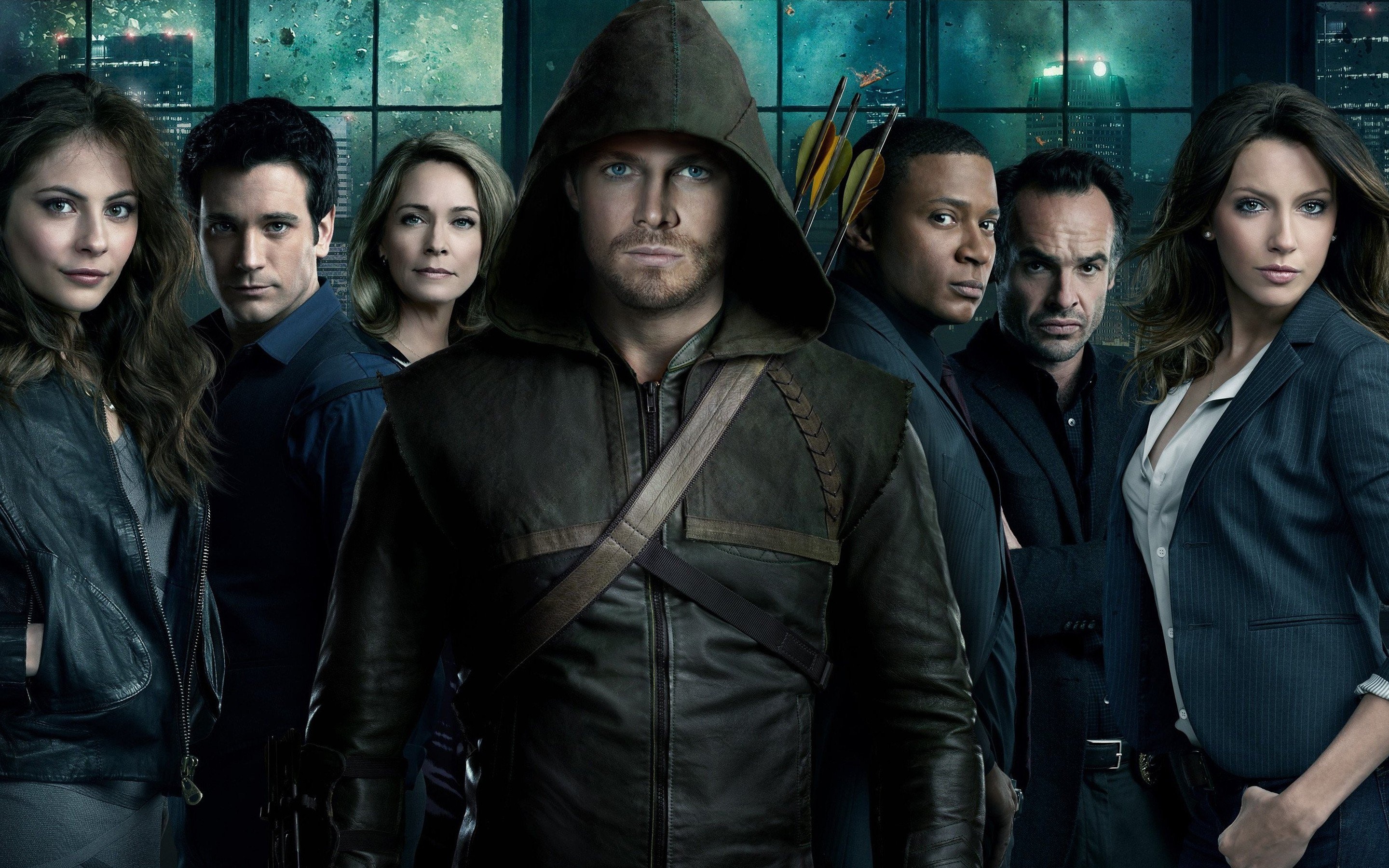 Arrow TV series, Arrowverse, Crossover shows, Popdust, 2880x1800 HD Desktop