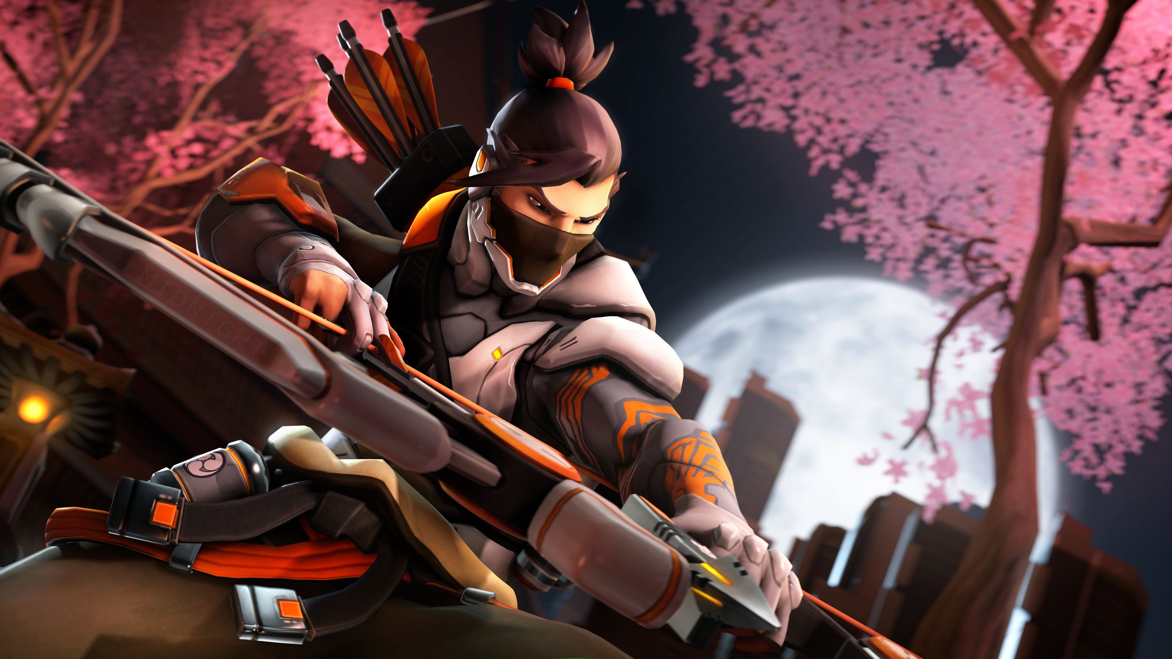 Hanzo Overwatch wallpapers, Xbox games, PS games, 3840x2160 4K Desktop