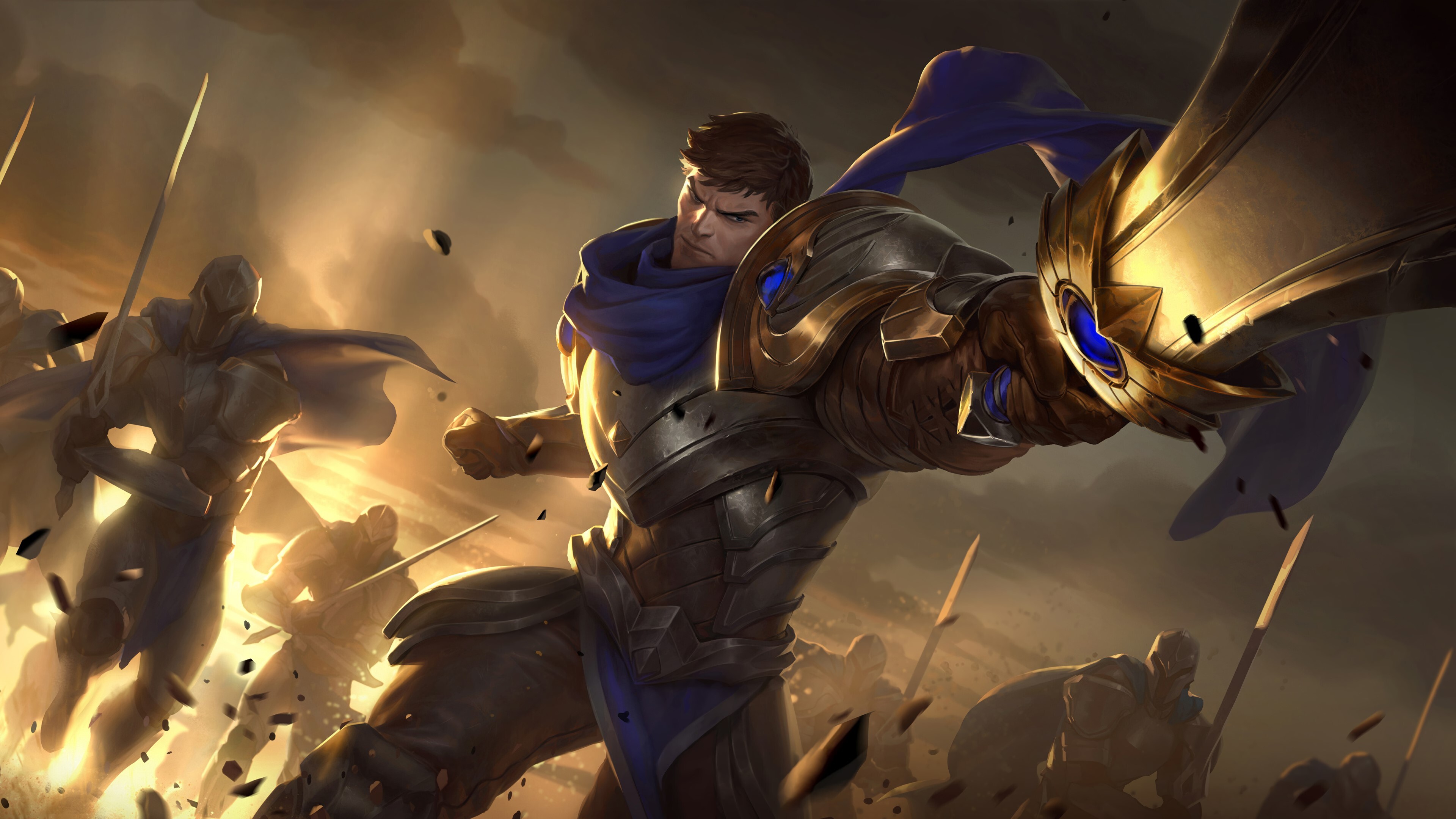 Garen, League of Legends, Legends of Runeterra, Gaming, 3840x2160 4K Desktop