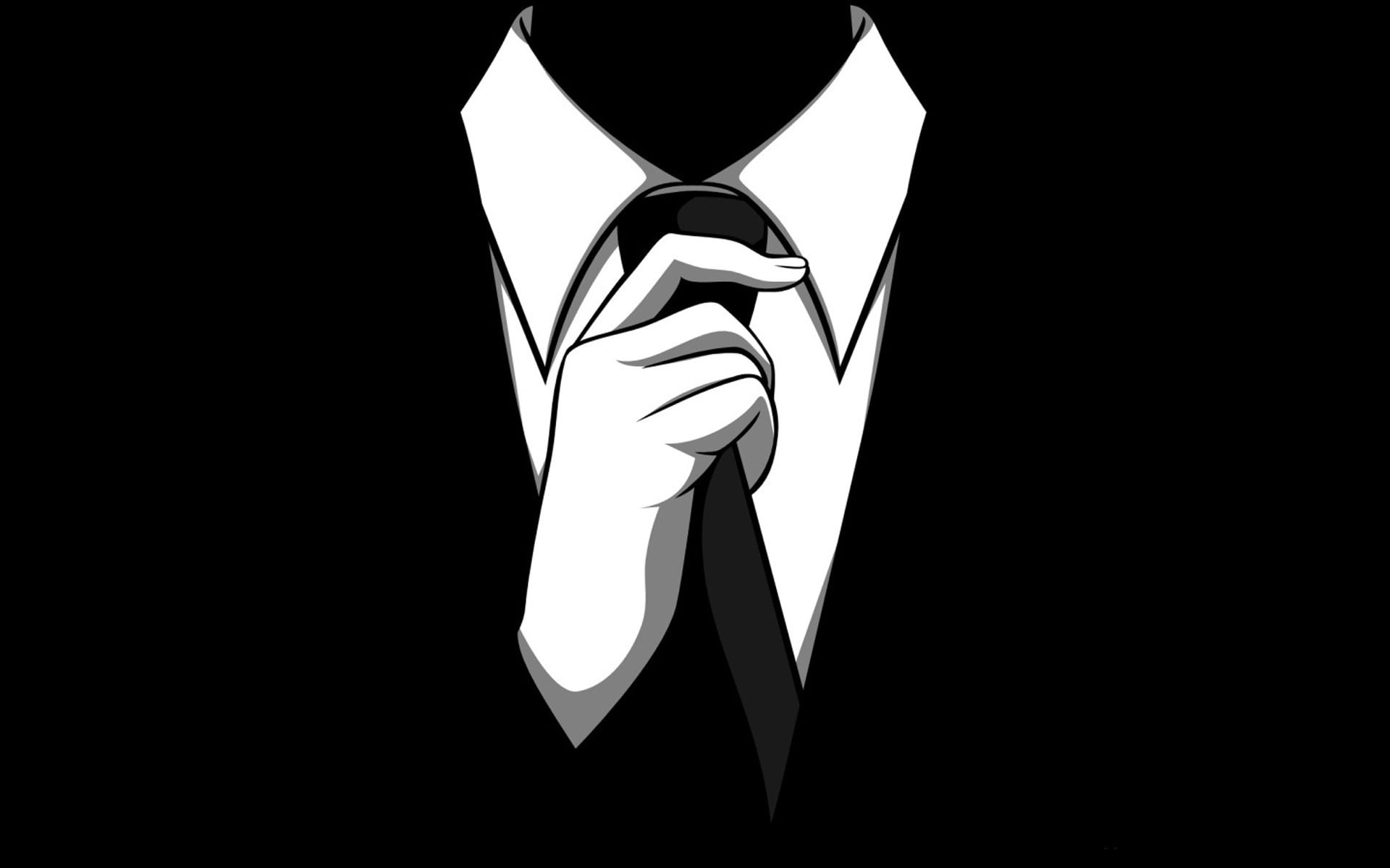 White suit, Monochrome tie, Suits HD wallpaper, Text poster, 1920x1200 HD Desktop