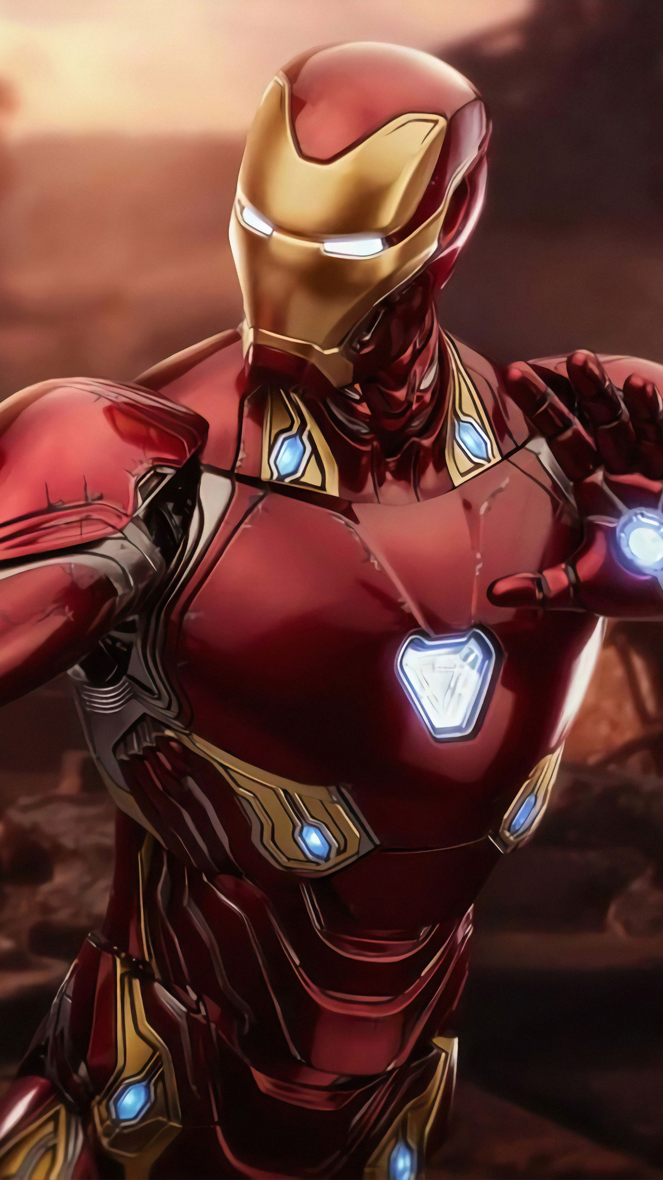 Iron Man, 4K resolution, Avengers superhero, Marvel universe, 2160x3840 4K Phone