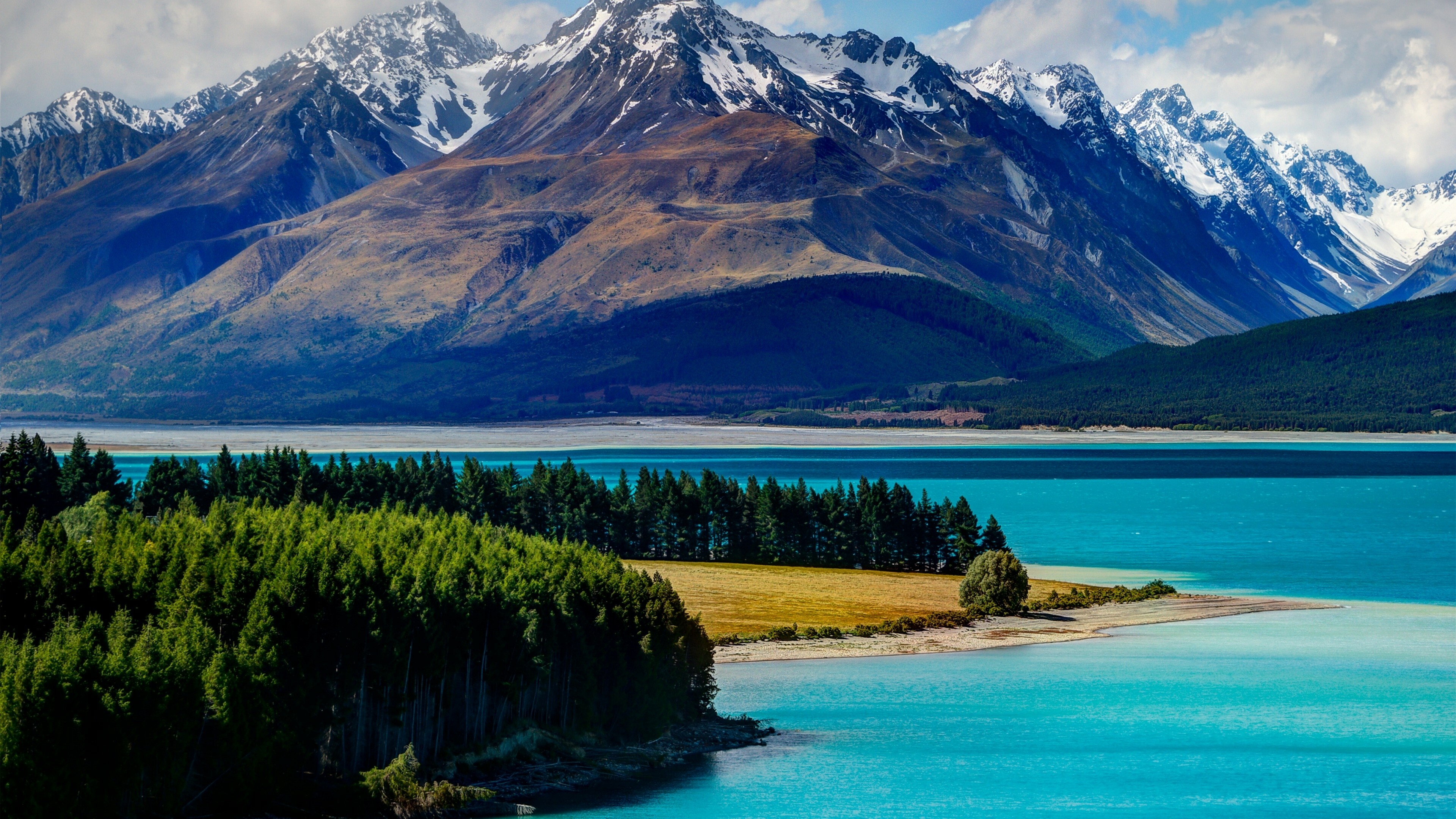 Lake Tekapo, New Zealand Wallpaper, 3840x2160 4K Desktop