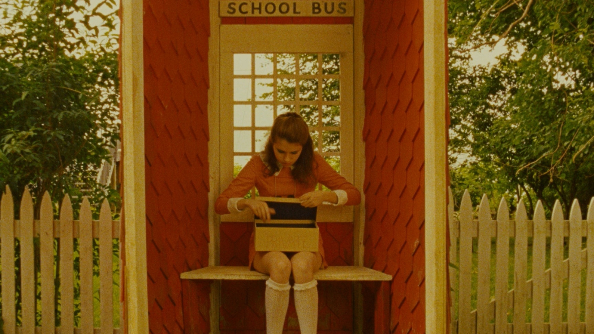 Moonrise Kingdom, Wes Anderson, Blu screens, Cinematic visuals, 1920x1080 Full HD Desktop