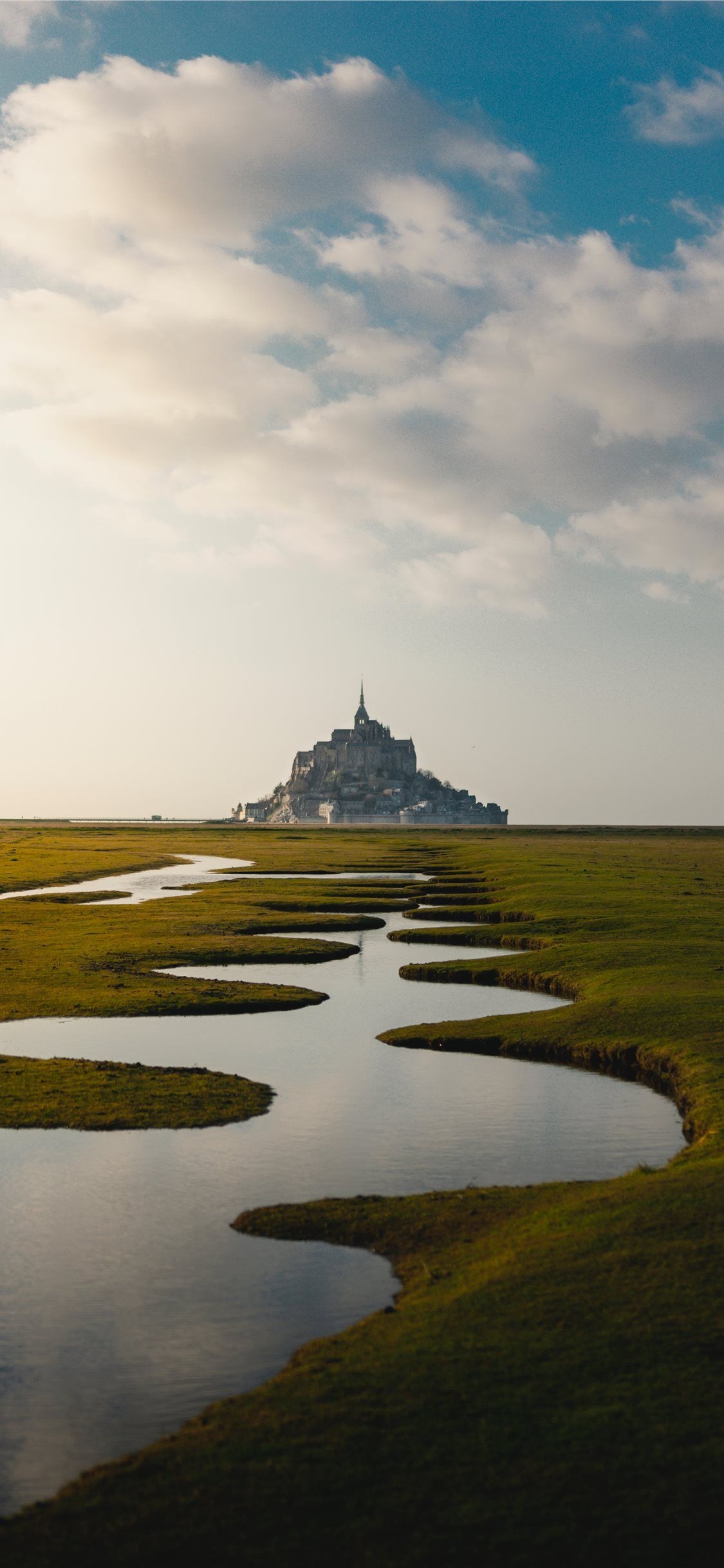 Mont Saint Michel, Travels, France, iPhone, 1130x2440 HD Phone