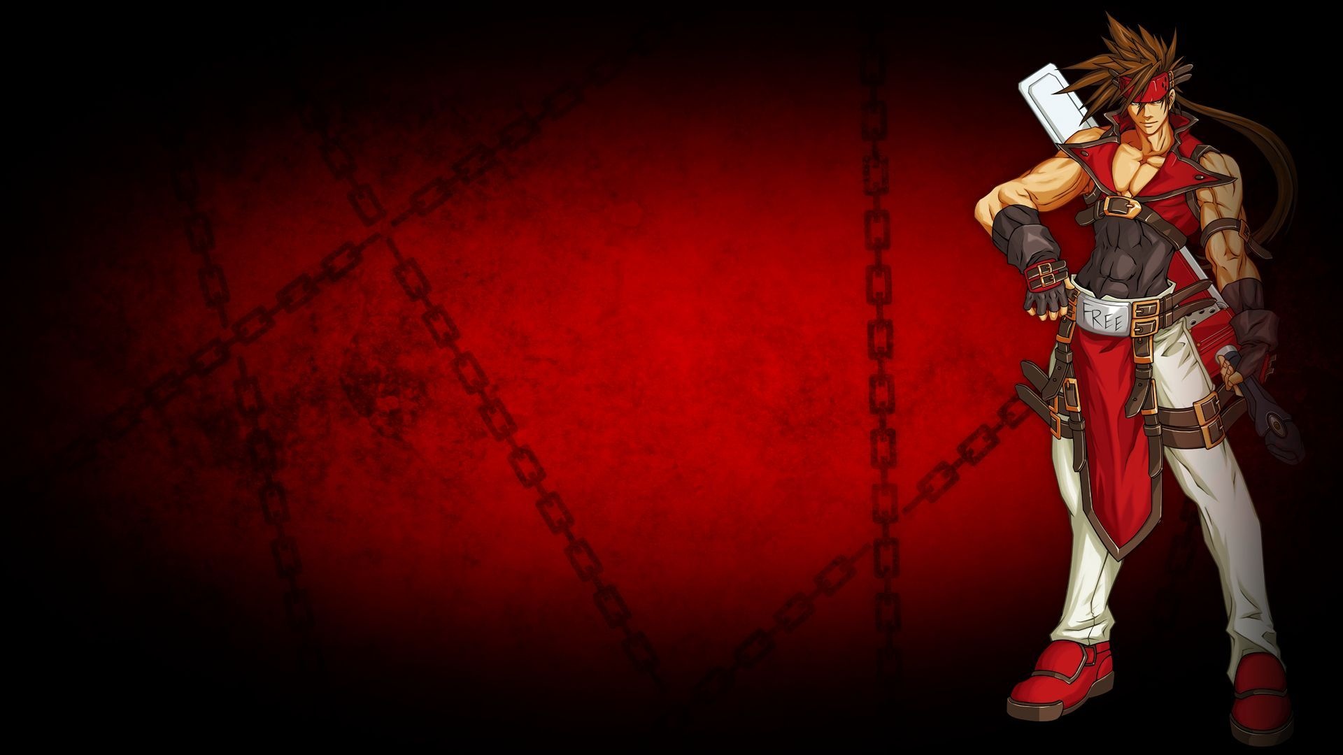 Sol Badguy HD wallpapers, Guilty Gear character, Legendary bounty hunter, Fiery combatant, 1920x1080 Full HD Desktop