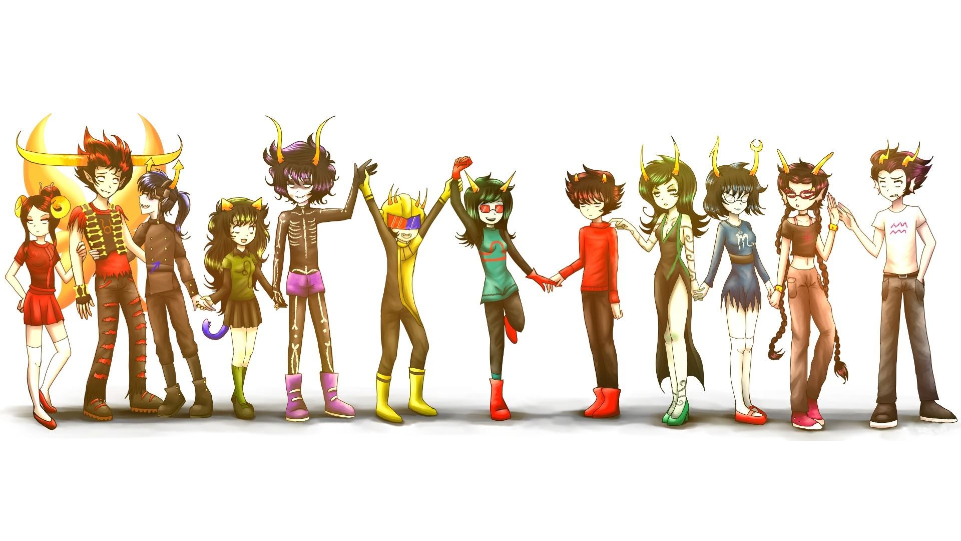 Homestuck trolls, Fan-favorite characters, 1920x1080 Full HD Desktop