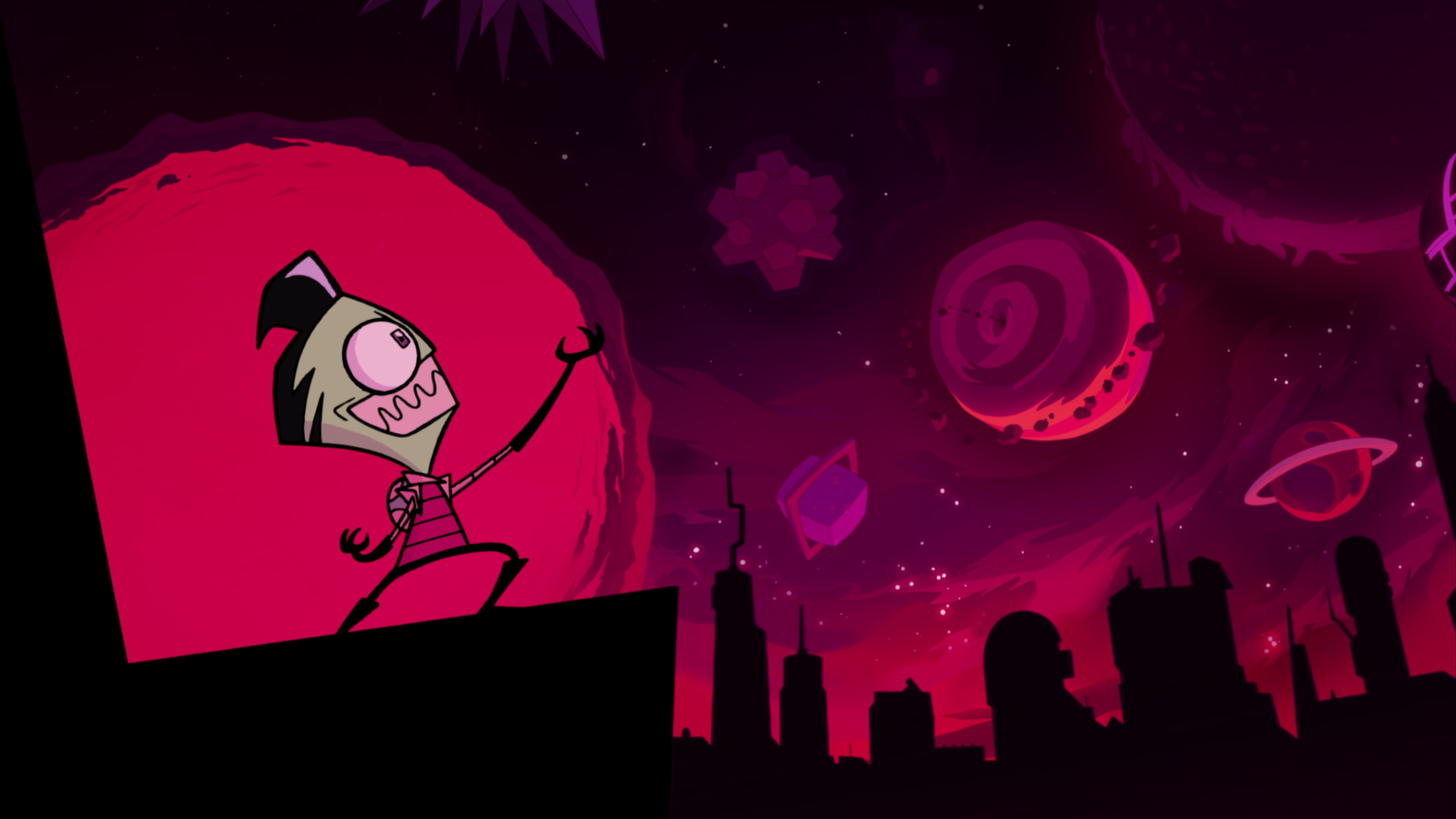 Invader ZIM, Enter the Florpus, ZIM and GIR, 2850x1600 HD Desktop