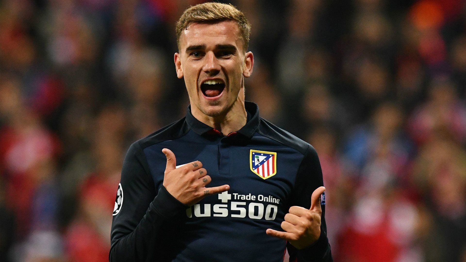 Antoine Griezmann, Atletico Madrid, Soccer player, High quality pictures, 1920x1080 Full HD Desktop