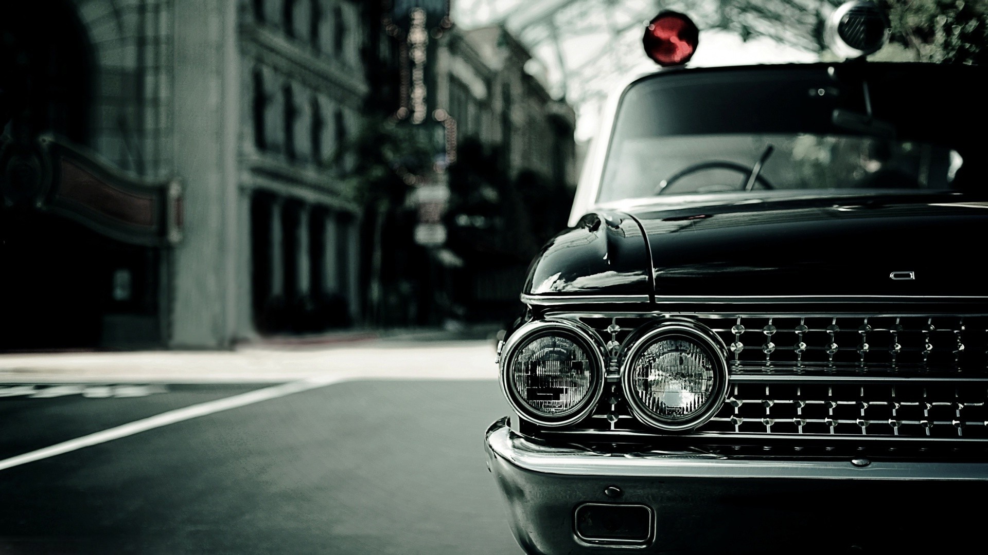 Vintage Car, Headlights Photography, HD Desktop, Mobile Backgrounds, 1920x1080 Full HD Desktop