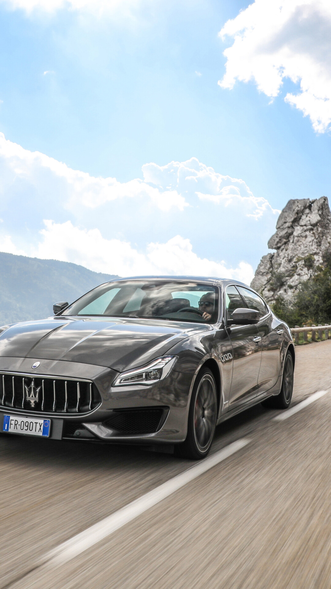 Maserati Quattroporte S Q4 Gransport, Wide wallpapers, Luxury and performance, Striking visuals, 1080x1920 Full HD Phone