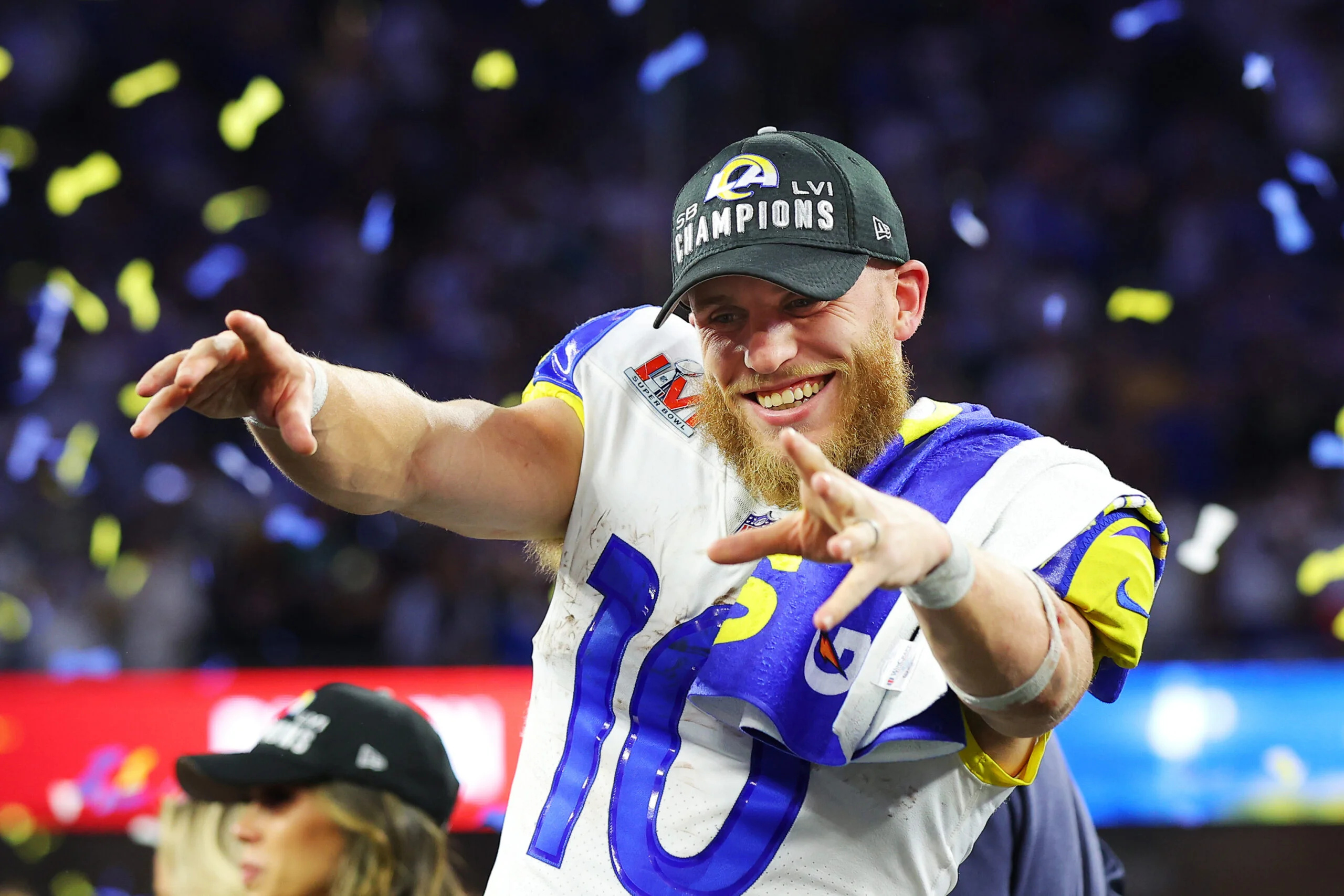 Cooper Kupp, Super Bowl win, Loss to Patriots, 2560x1710 HD Desktop