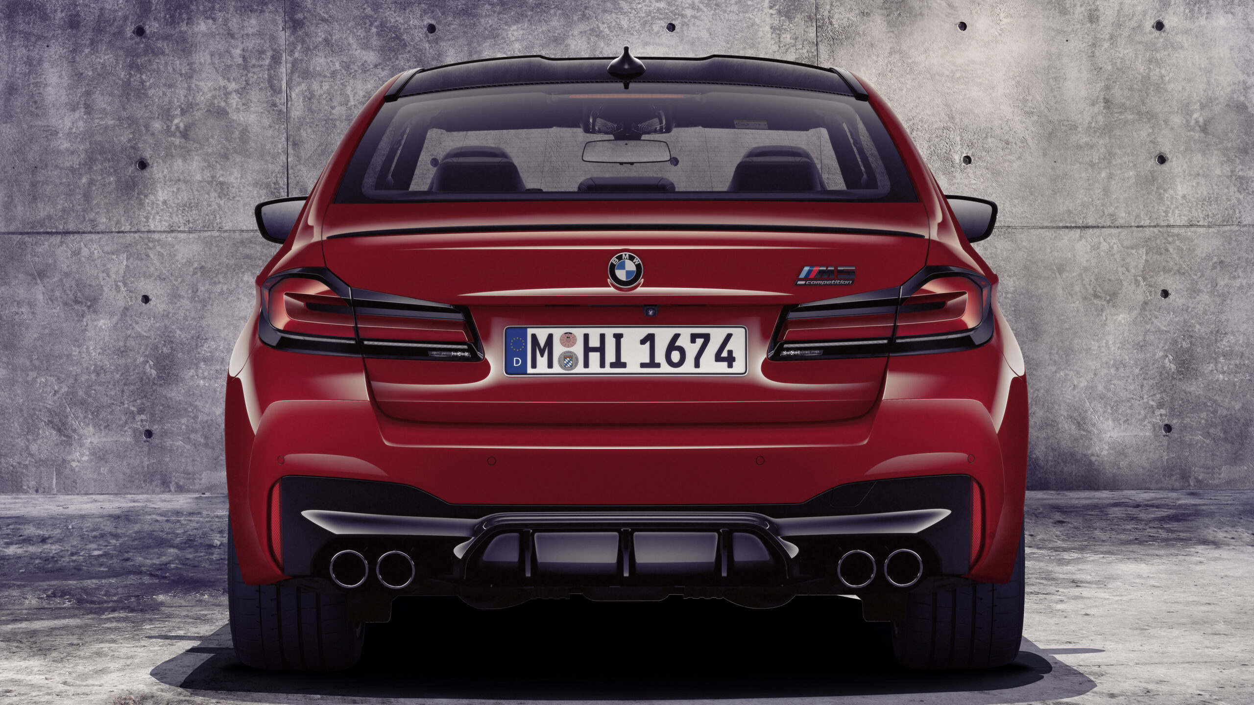 M5 G30 Rear View, M5 Wallpaper, 2560x1440 HD Desktop