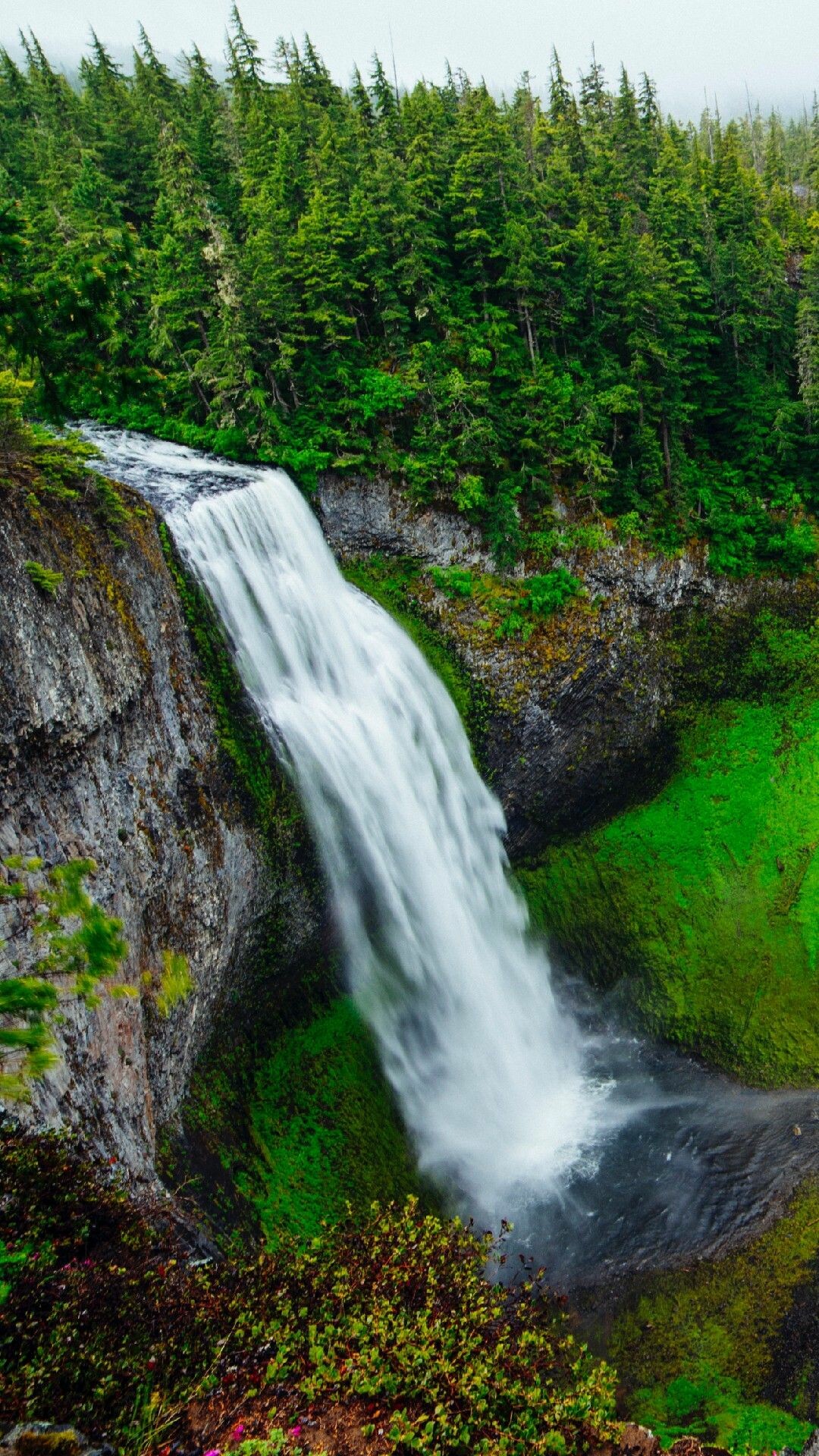 Salt Creek, Waterfalls Wallpaper, 1080x1920 Full HD Phone