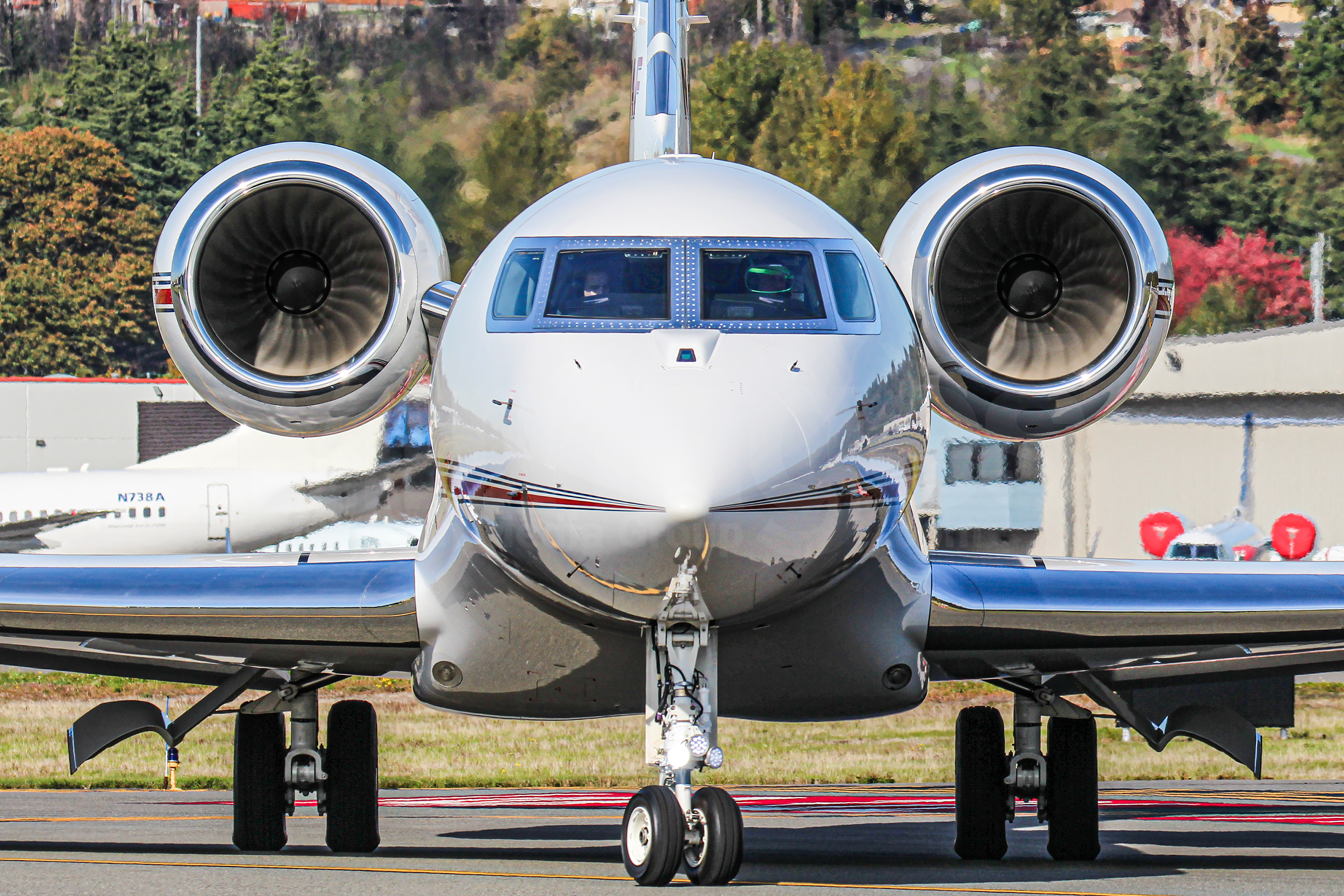 Gulfstream Aerospace, Private jets, G-VI Gulfstream G650, Aviation media, 3000x2010 HD Desktop