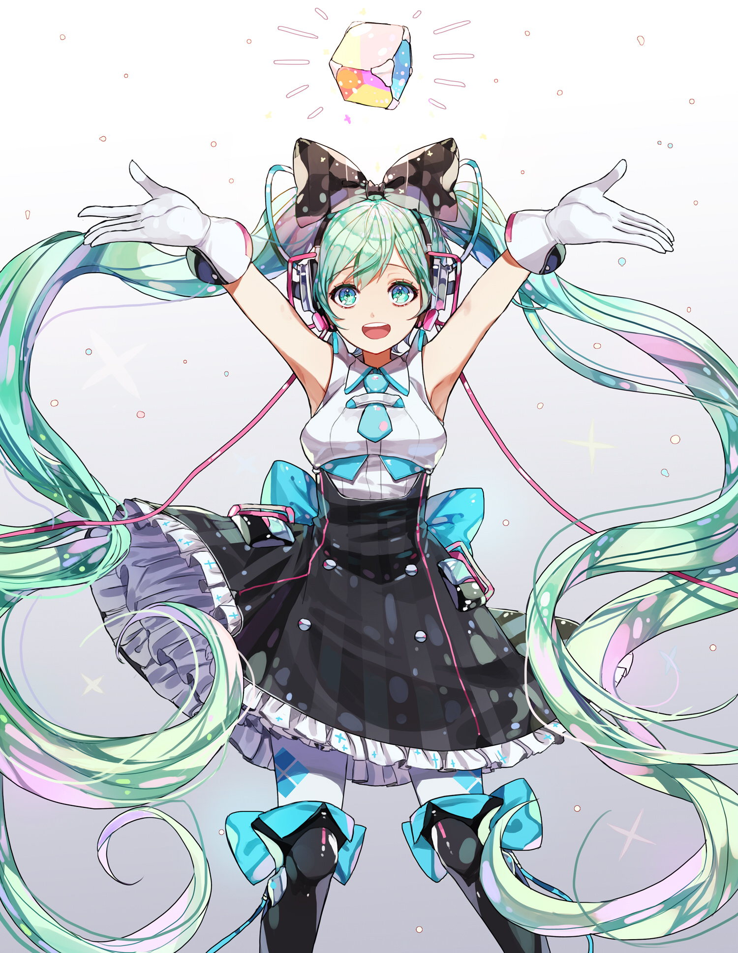 Hatsune Miku, Vocaloid character, Anime idol, Zerochan image, 1500x1940 HD Phone