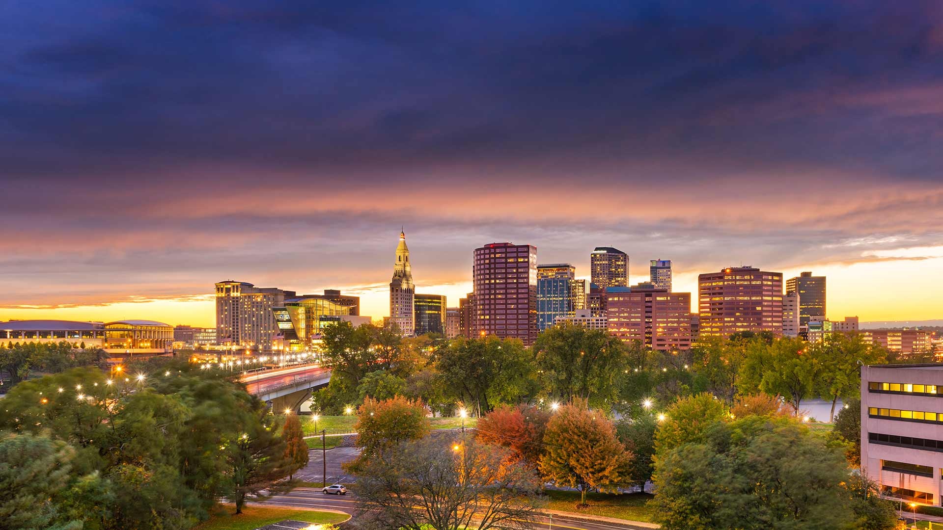 Hartford, Connecticut, Outdoor advertising, Billboards, 1920x1080 Full HD Desktop