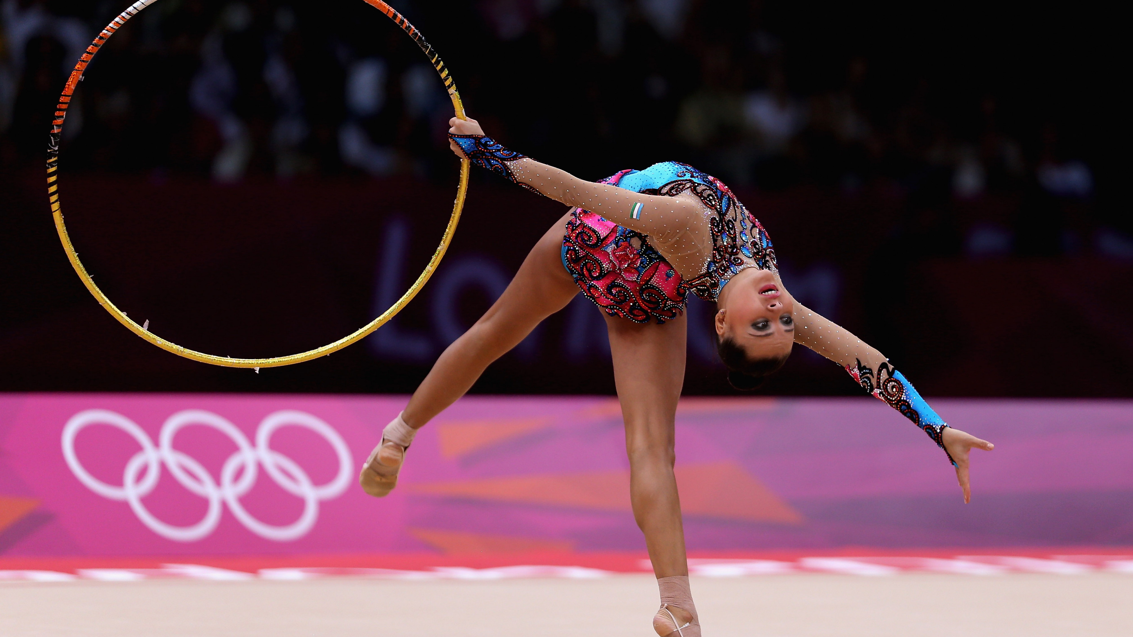 Rhythmic gymnastics scenery, Widescreen wallpapers, Breathtaking visuals, Serene beauty, 3840x2160 4K Desktop