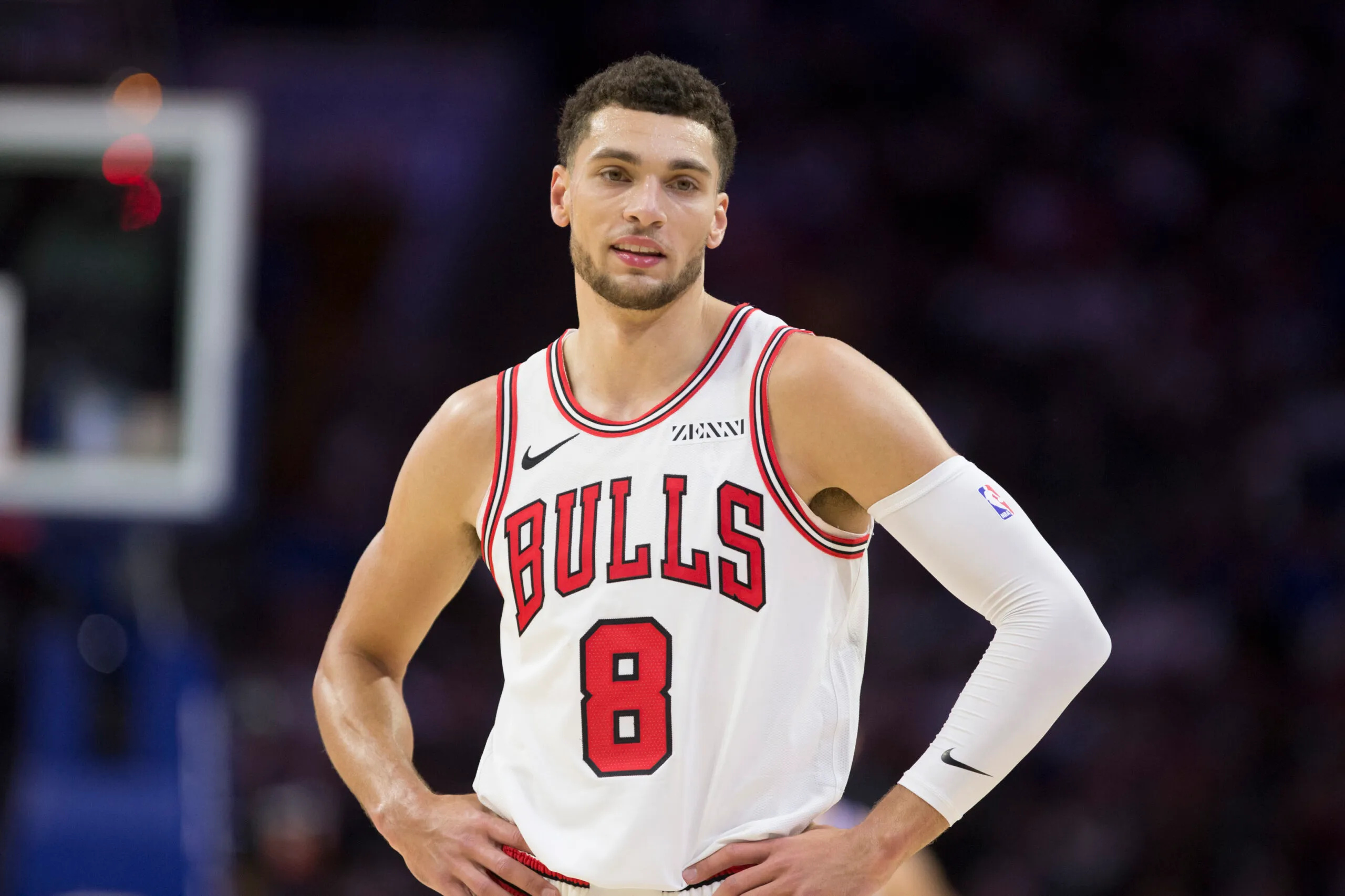 Zach LaVine, I'm not going anywhere, The Peach Basket, Chicago Bulls, 2560x1710 HD Desktop