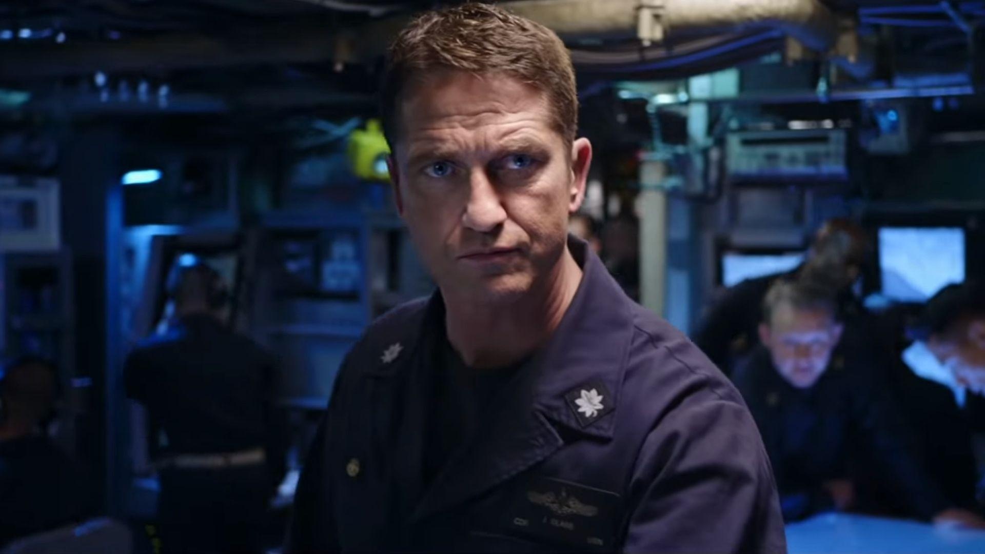 Hunter Killer, Movies, Gerard Butler, Submarine thriller, 1920x1080 Full HD Desktop