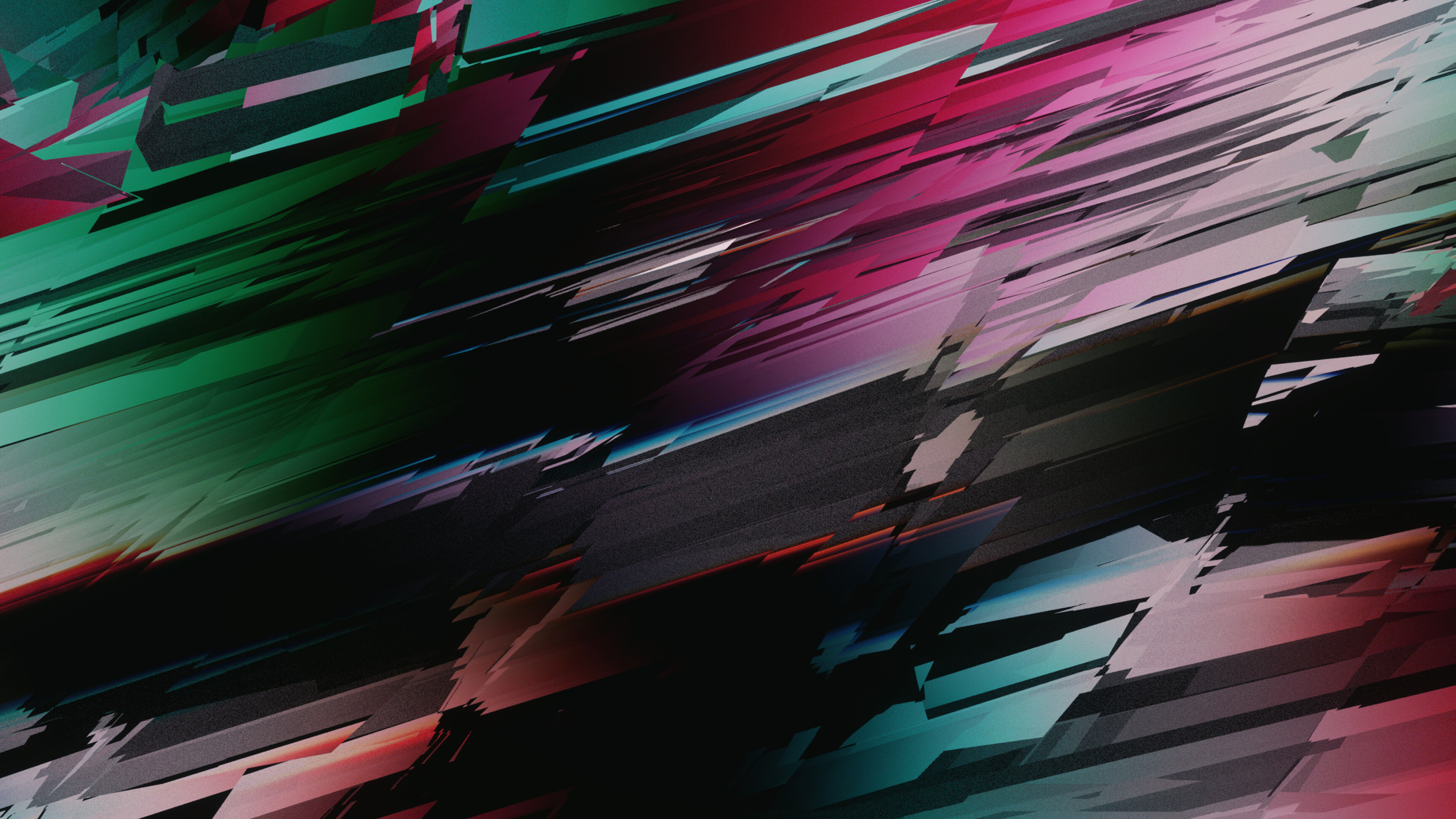 Glitch art, Tech technology, Digital distortion, Abstract wallpapers, 3840x2160 4K Desktop