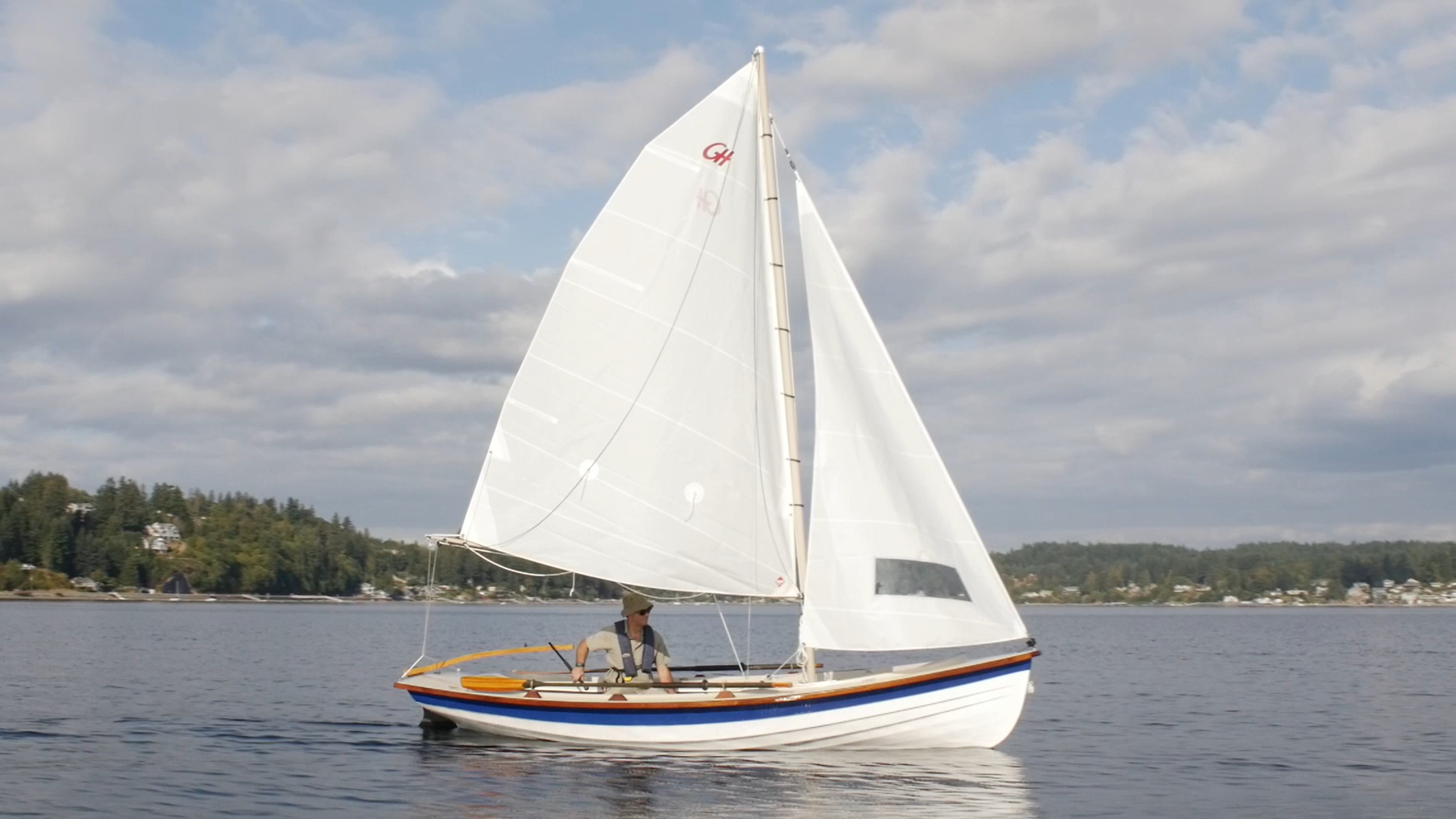 17 jersey skiff, Gig Harbor boat, Classic design, Timeless elegance, 3840x2160 4K Desktop