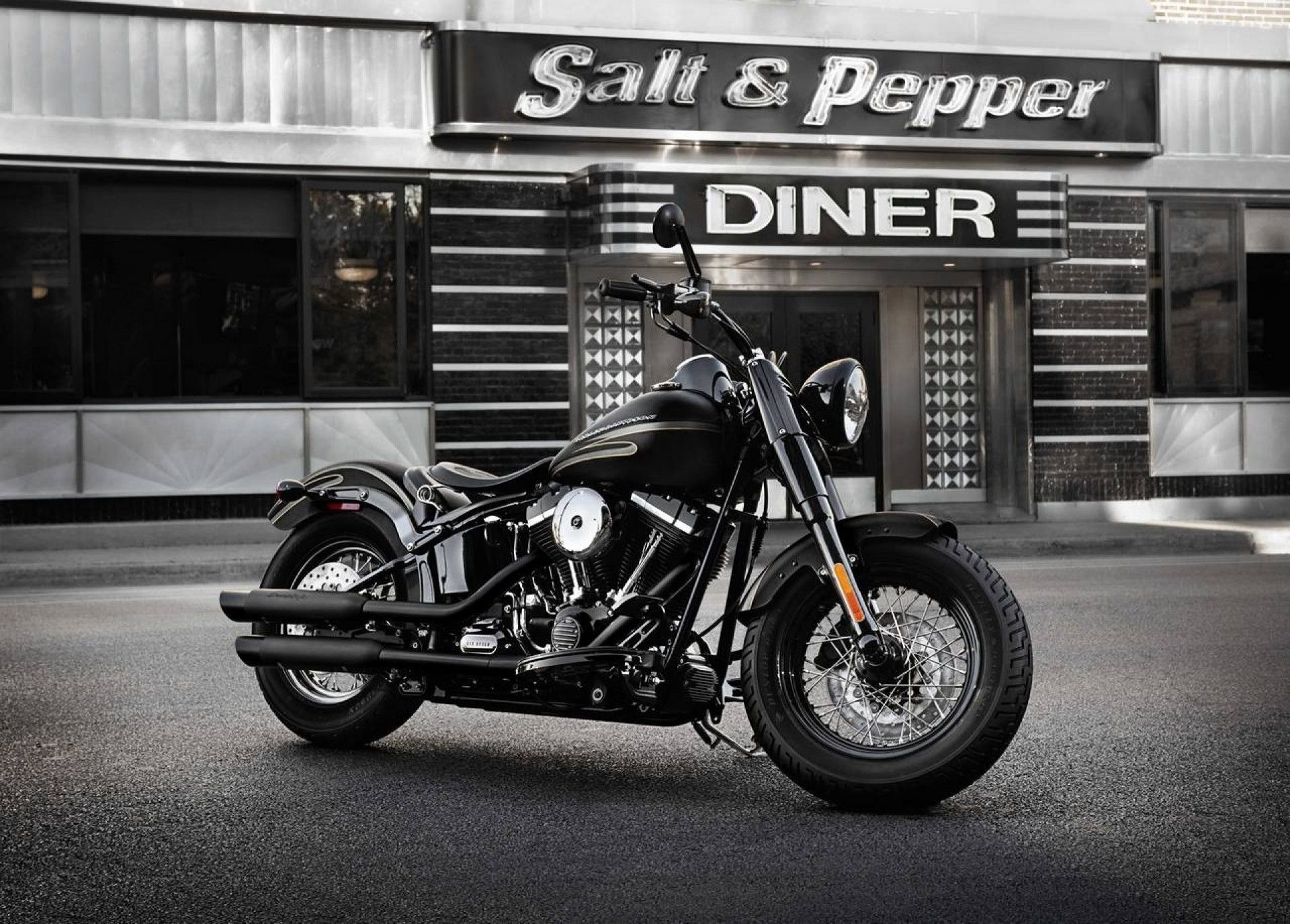 Harley-Davidson Softail Slim, Street Bikes Wallpaper, 1920x1380 HD Desktop