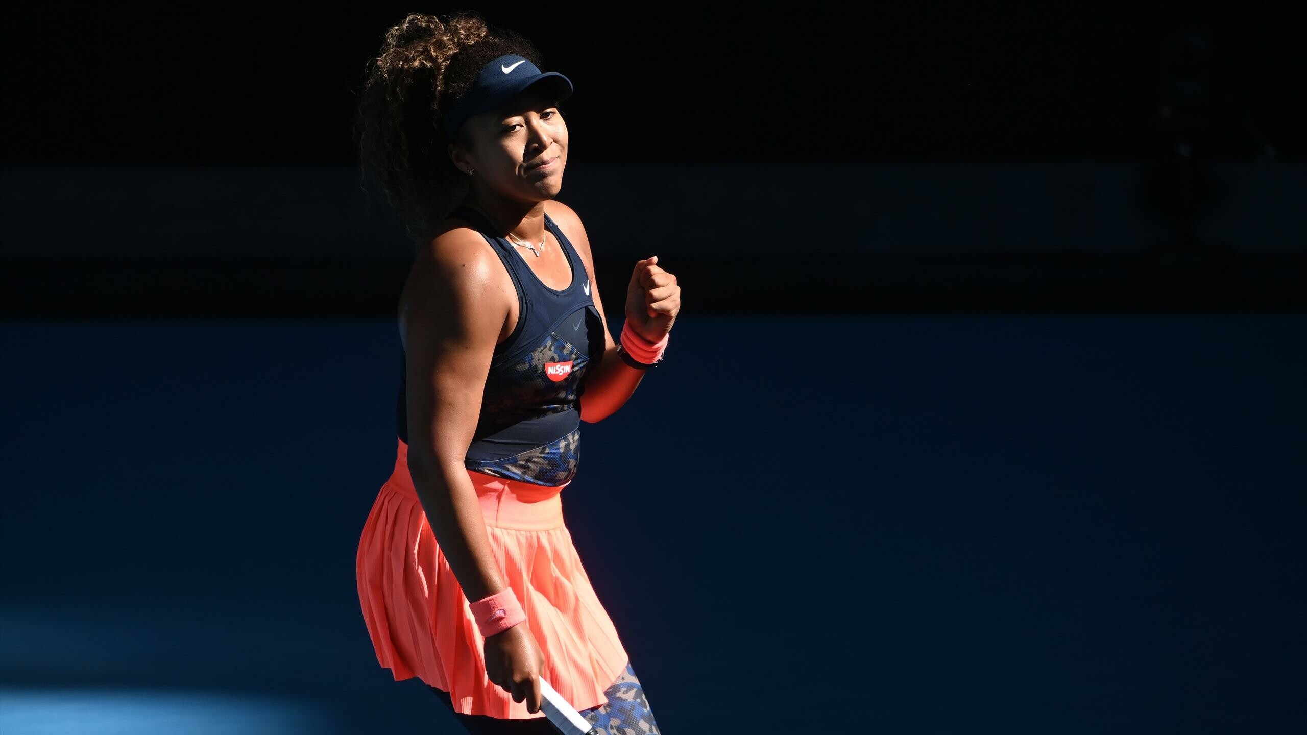 Naomi Osaka, Australian Open 2021, Hsieh Su-Wei, Eurosport, 2560x1440 HD Desktop