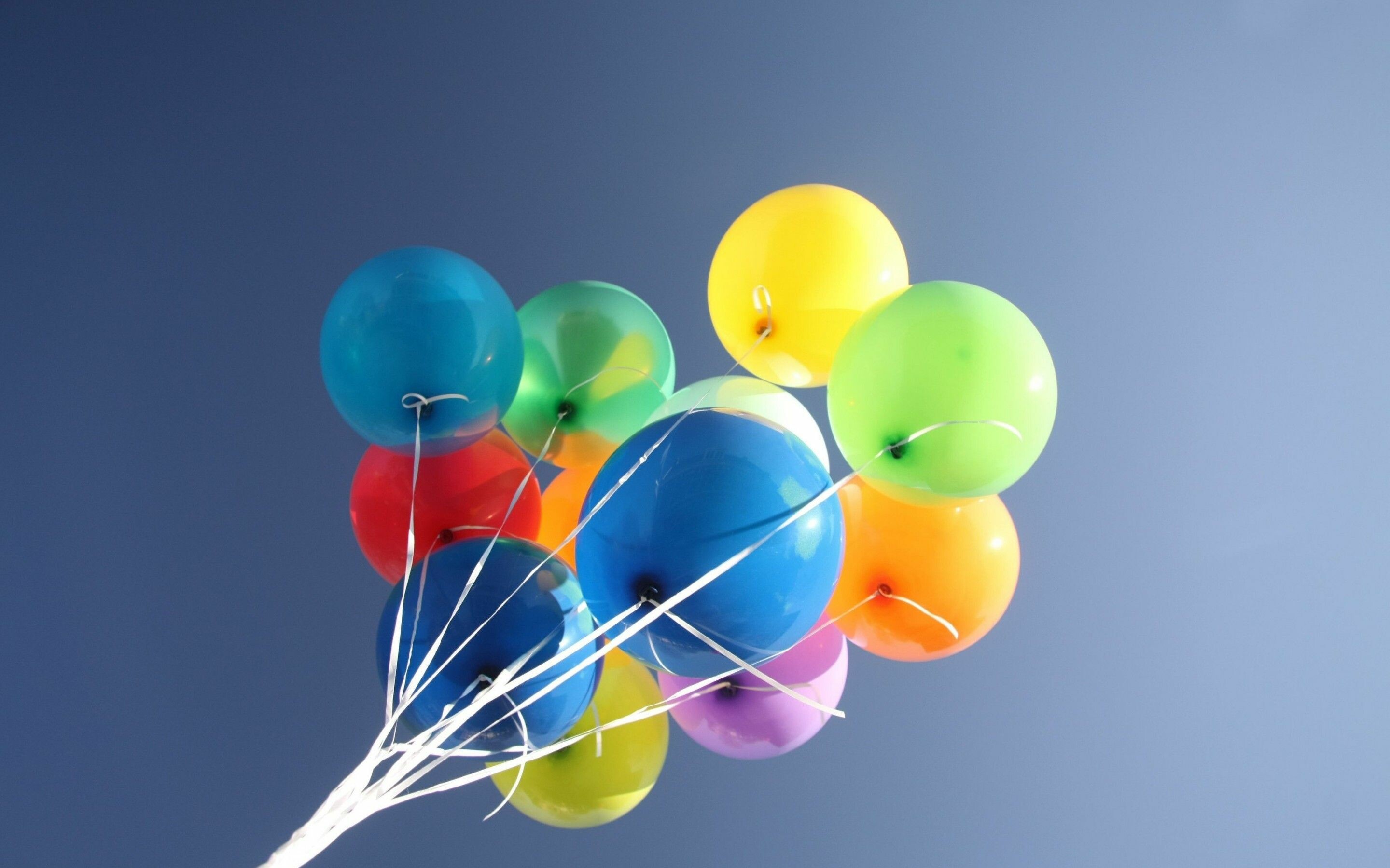 Balloon wallpaper, Colourful balloons, Pearl balloons, 2880x1800 HD Desktop