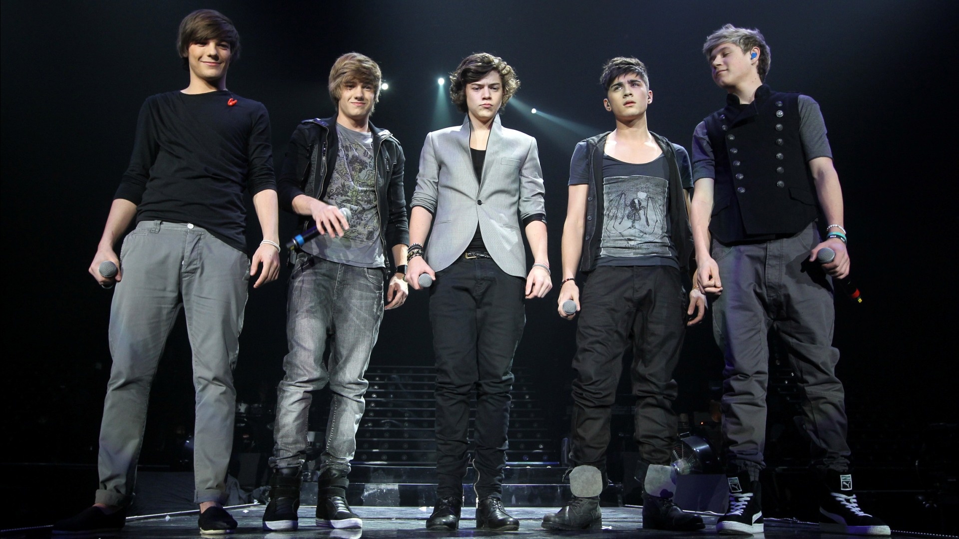 One Direction band, Collection of wallpapers, Band visuals, Diverse designs, 1920x1080 Full HD Desktop