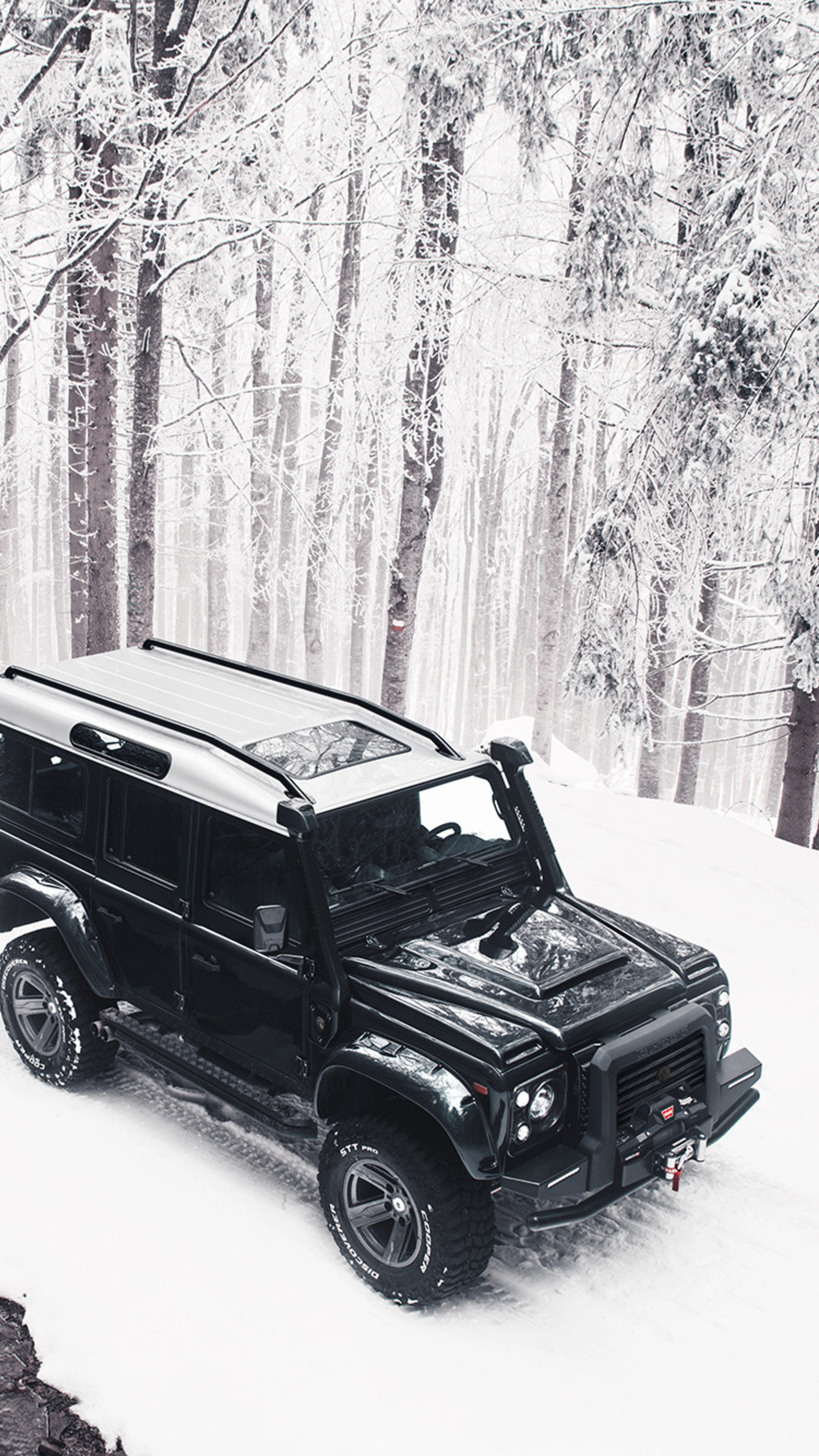 Land Rover Defender, Ares Design, 110 model, Truck variant, 2160x3840 4K Phone